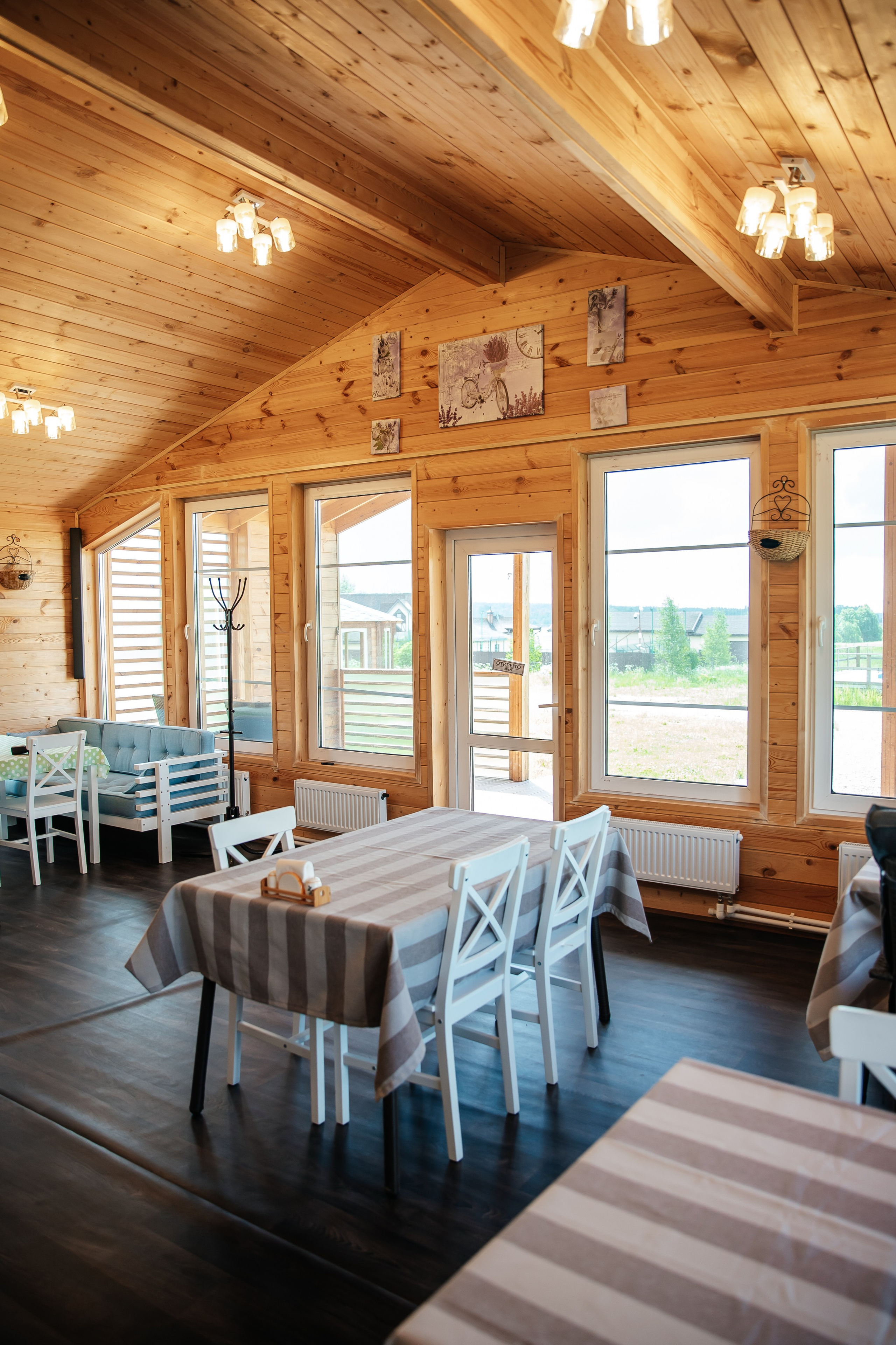 База отдыха в Тверской области. Кафе и развлечения. Фотограф недвижимости и контент-съемки в СПб