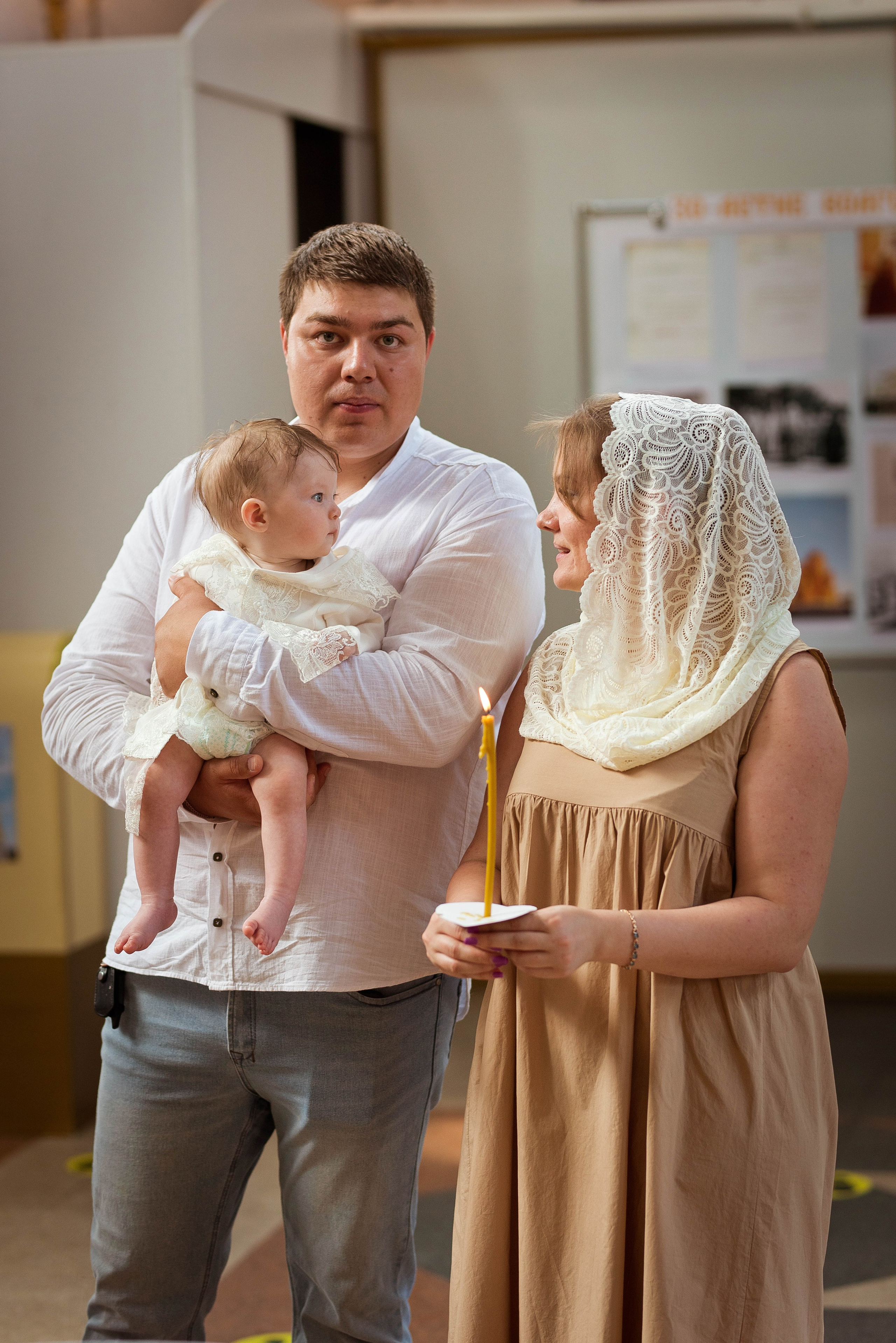 Крещение Варвары. Свадебный и семейный фотограф Яна Стражева. Волгоград, Москва