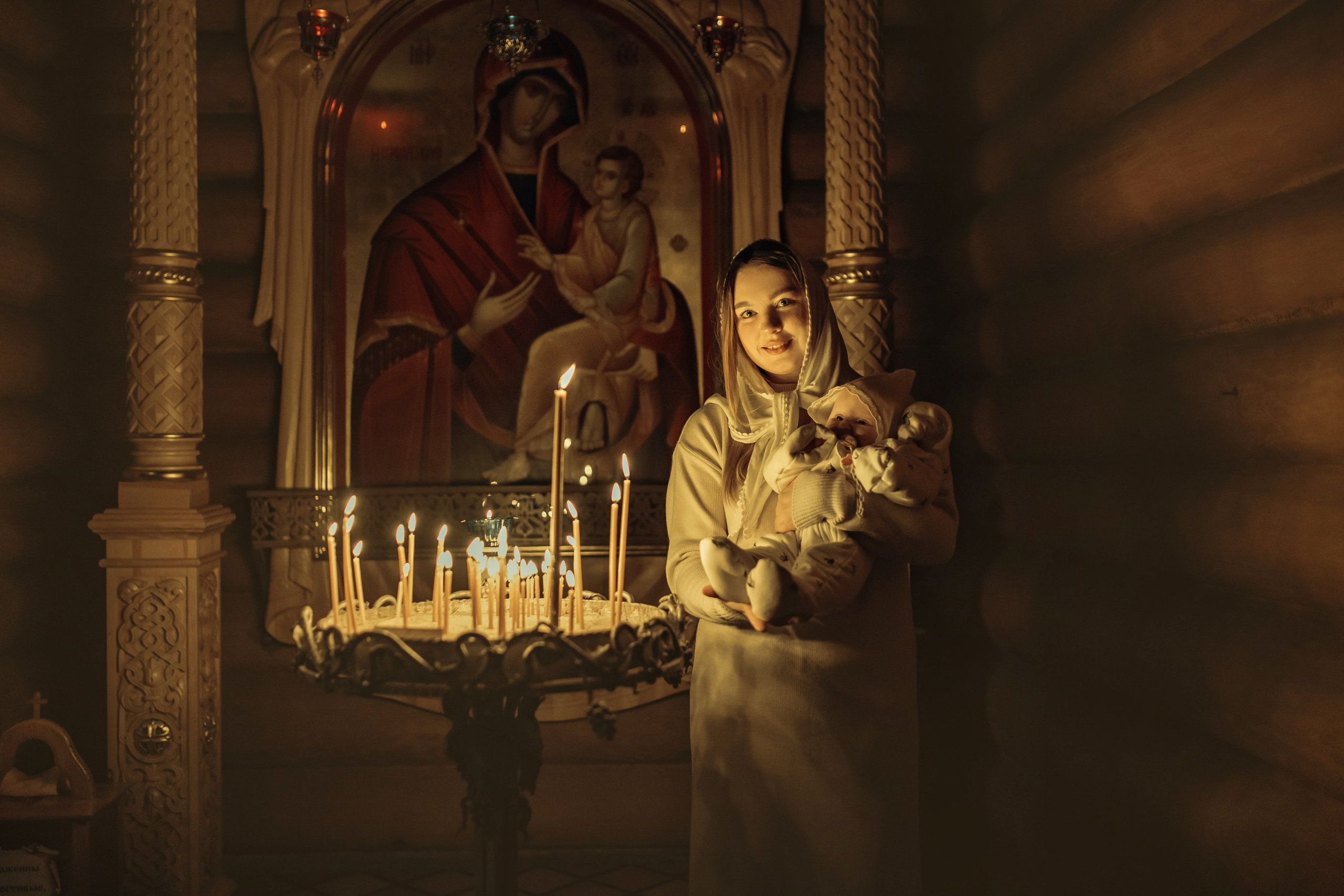 Крещение Эмилии, храм Святой Троицы, ноябрь 25