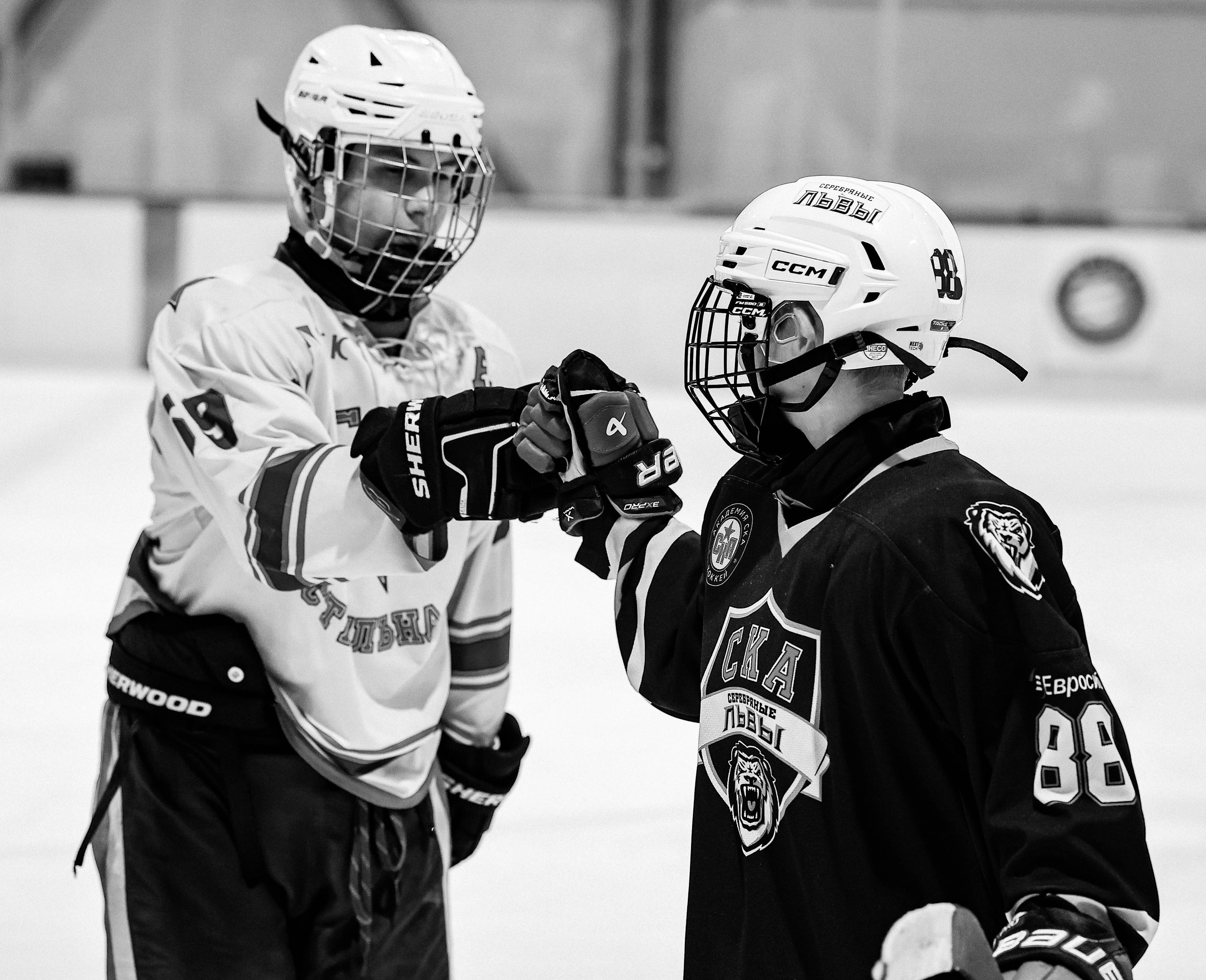 Хоккей. Спортивный репортажный фотограф из Санкт-Петербурга Виктория Азарова