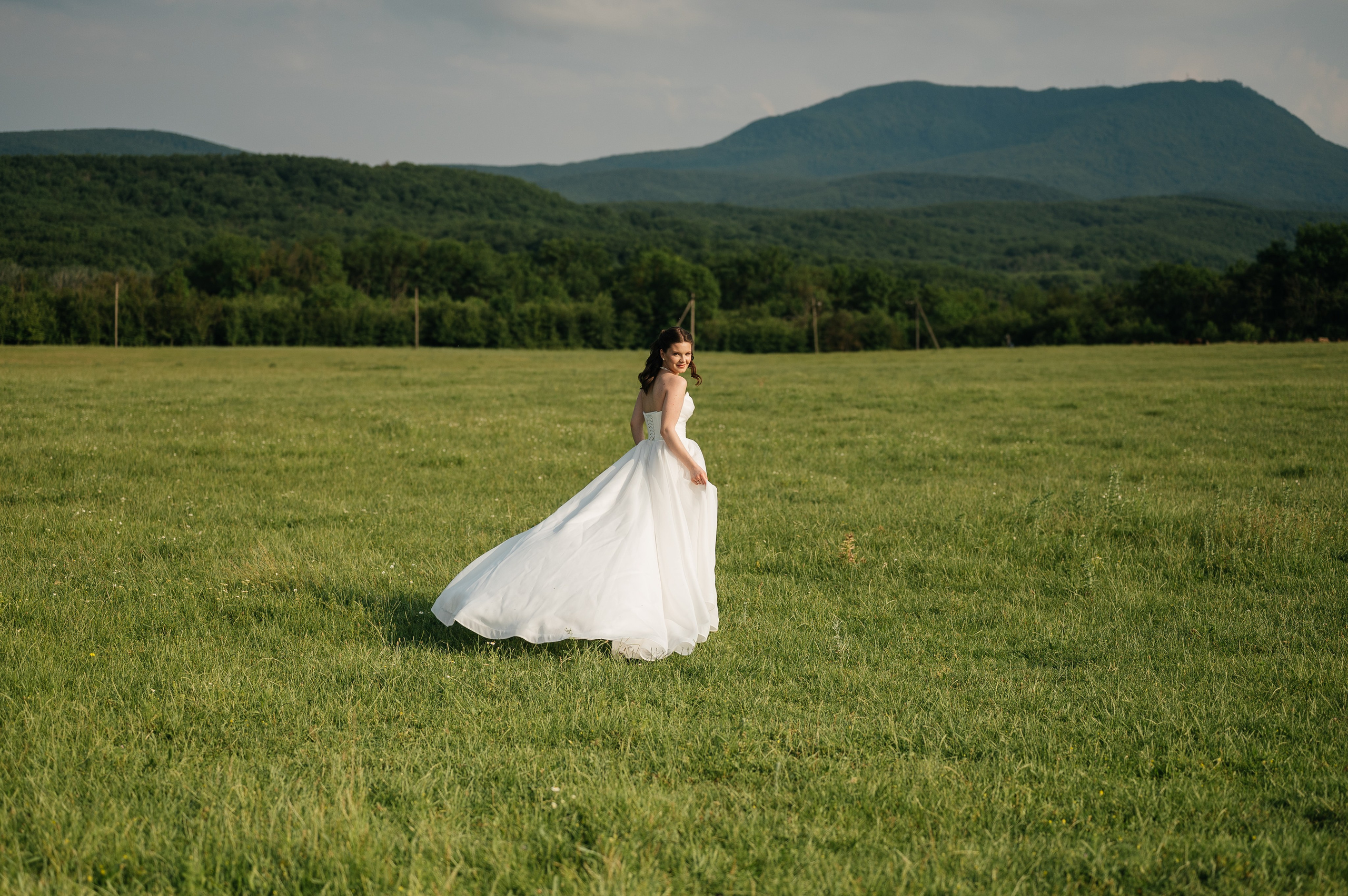 Свадебная съёмка в горах. Свадебный и семейный фотограф в Краснодаре Алина Мельник