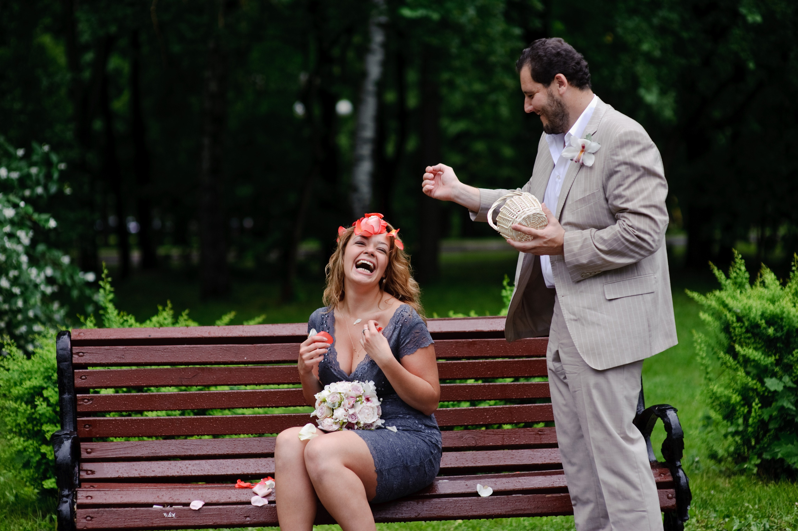 Оксана и Антон. Свадьба, Москва. Семейный фотограф Анна Дубовская