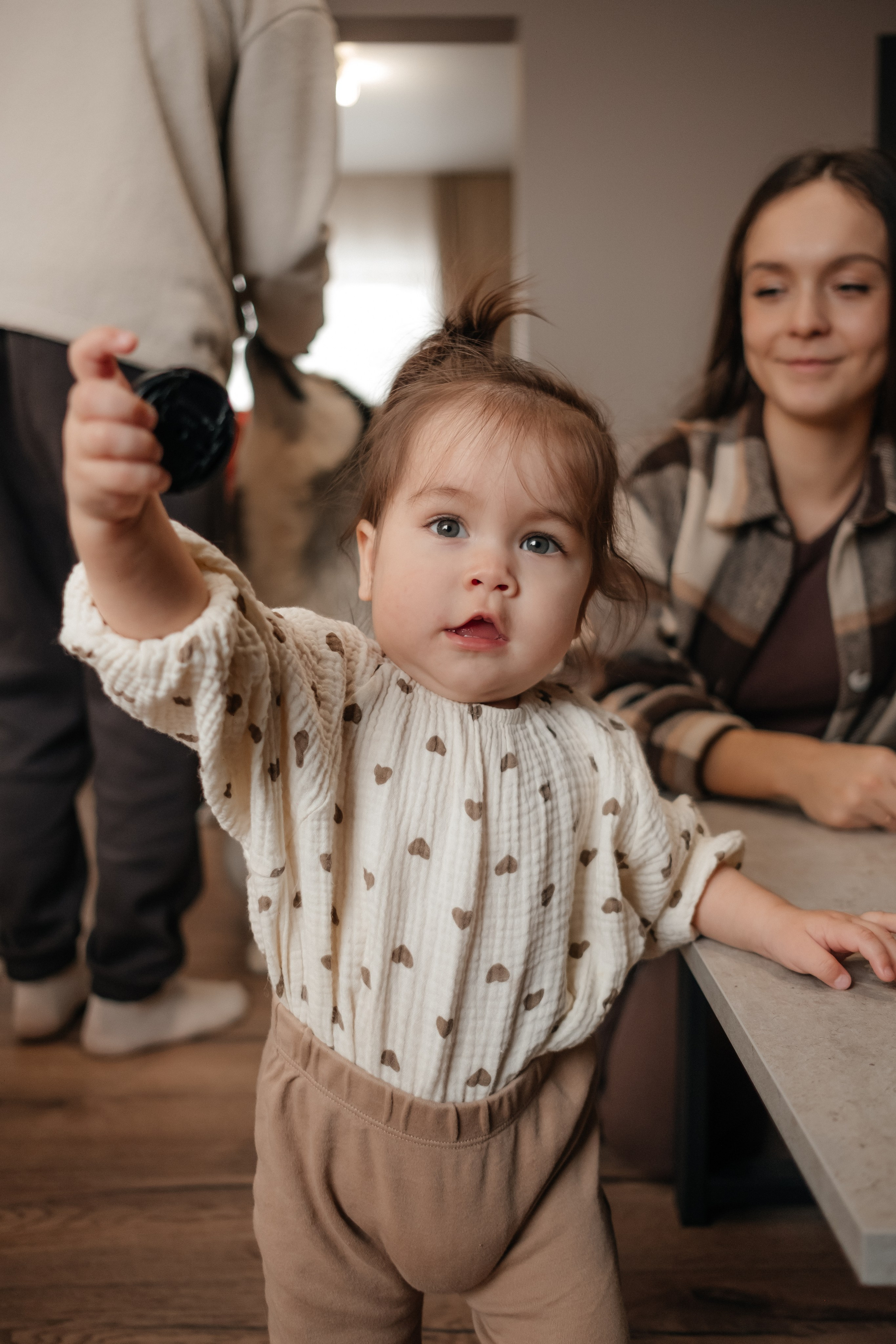 Катя, Саша и Еся | домашняя съемка. Фотограф в Новосибирске Диана Ильиных