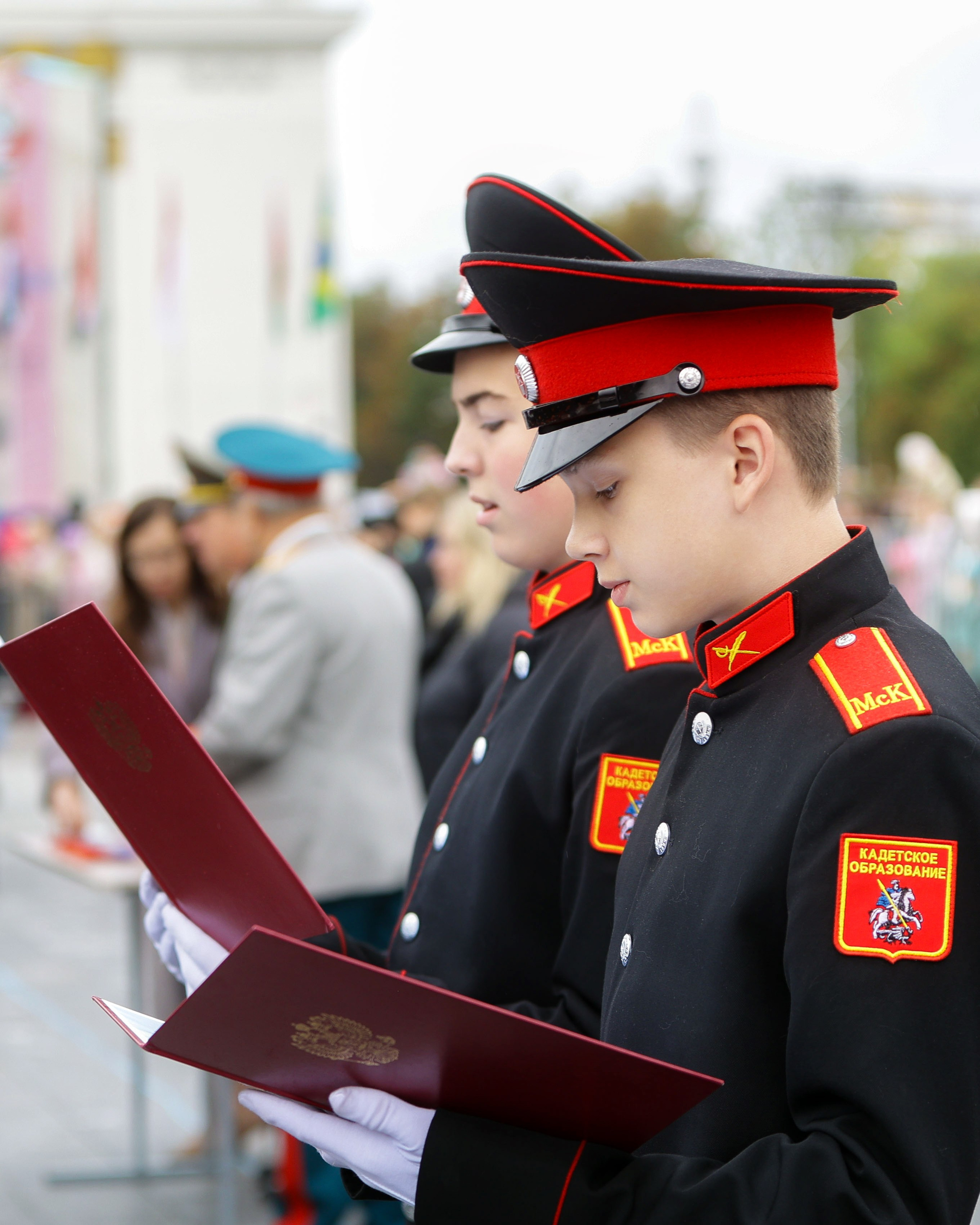 Посвящению в кадеты в Первом Московском кадетском корпусе, Дипломатической кадетской школы. Выпускные альбомы и школьный фотограф в Подольске, Троицке, Щербинке, Москве и Московской области