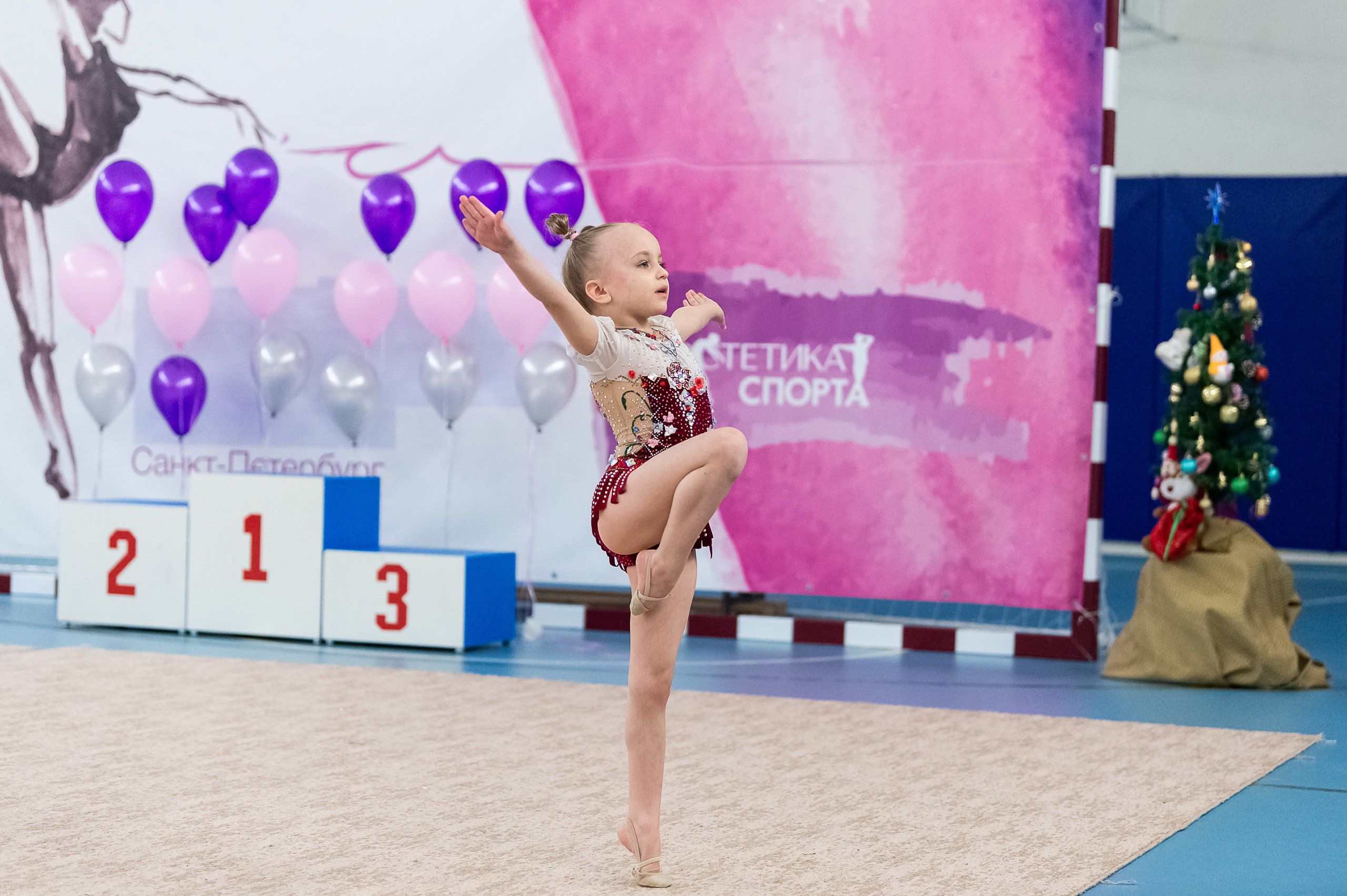 Открытый турнир по художественной гимнастике «Фестиваль снежинок». Спортивный и репортажный фотограф в Санкт-Петербурге Алексей Ковалев