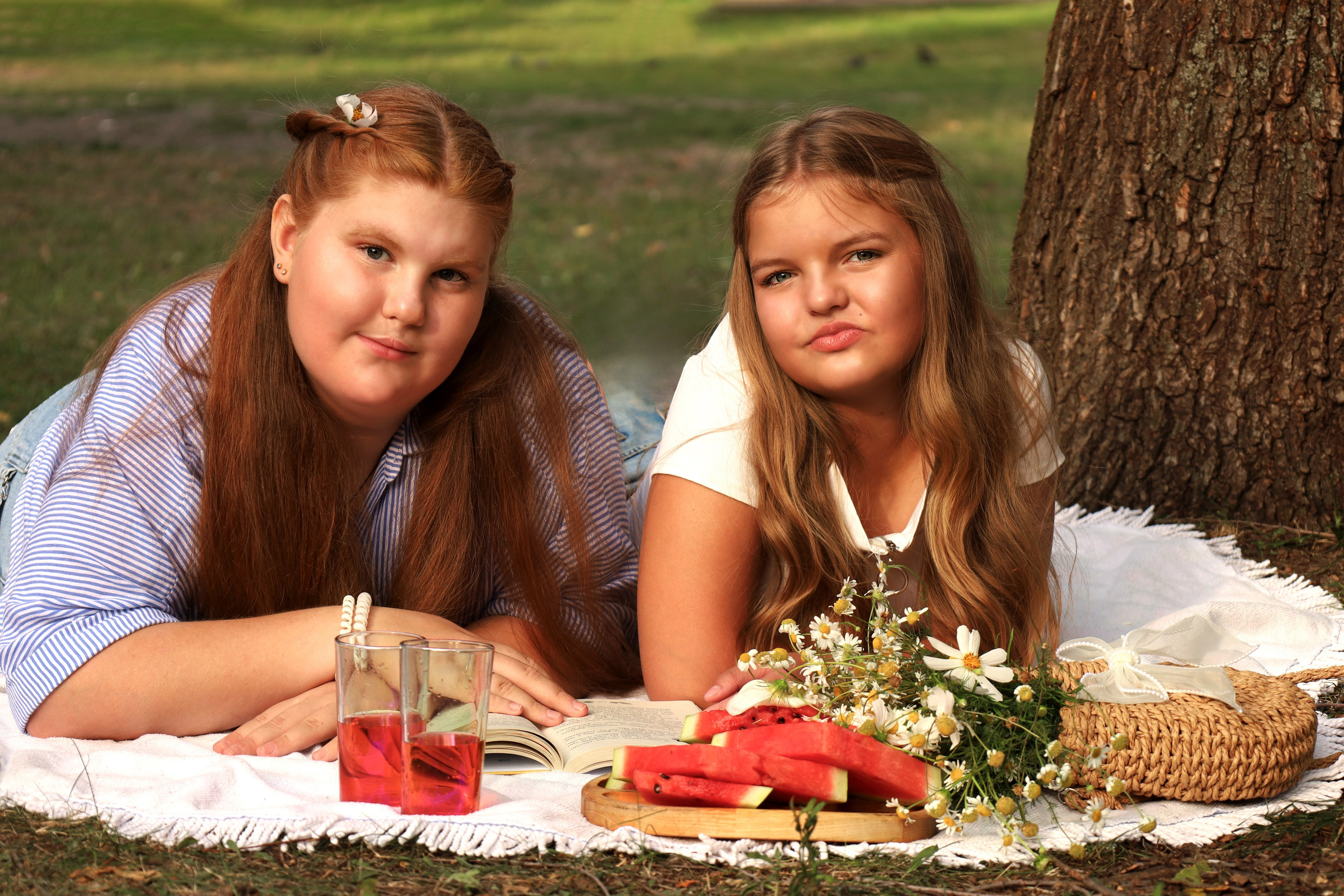 Арбузный пикник. Фотограф Саратов | Елизавета Белова