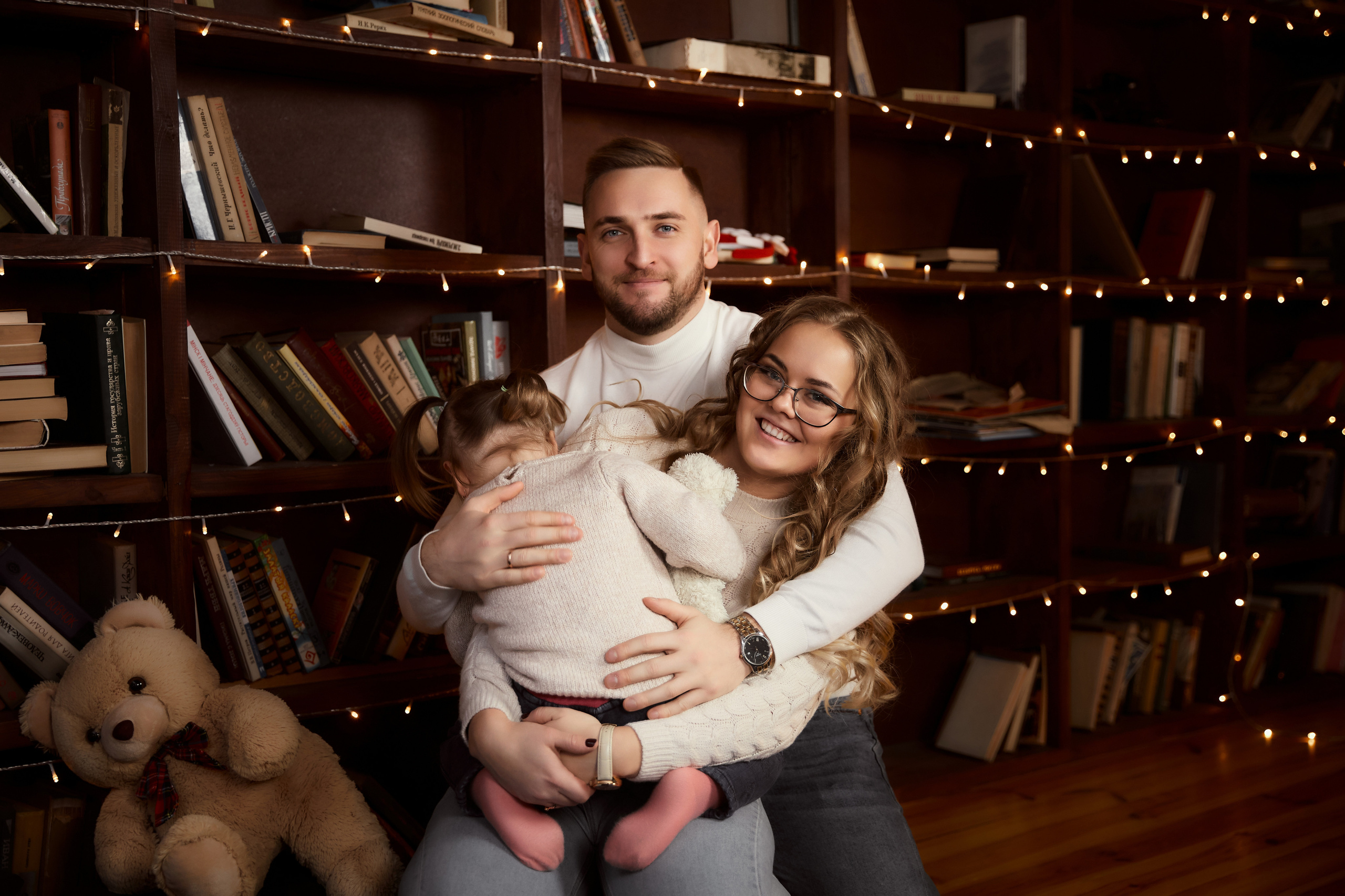 Новогодняя семейная фотосессия в Минске. Фотограф в Минске Анна Кучинская