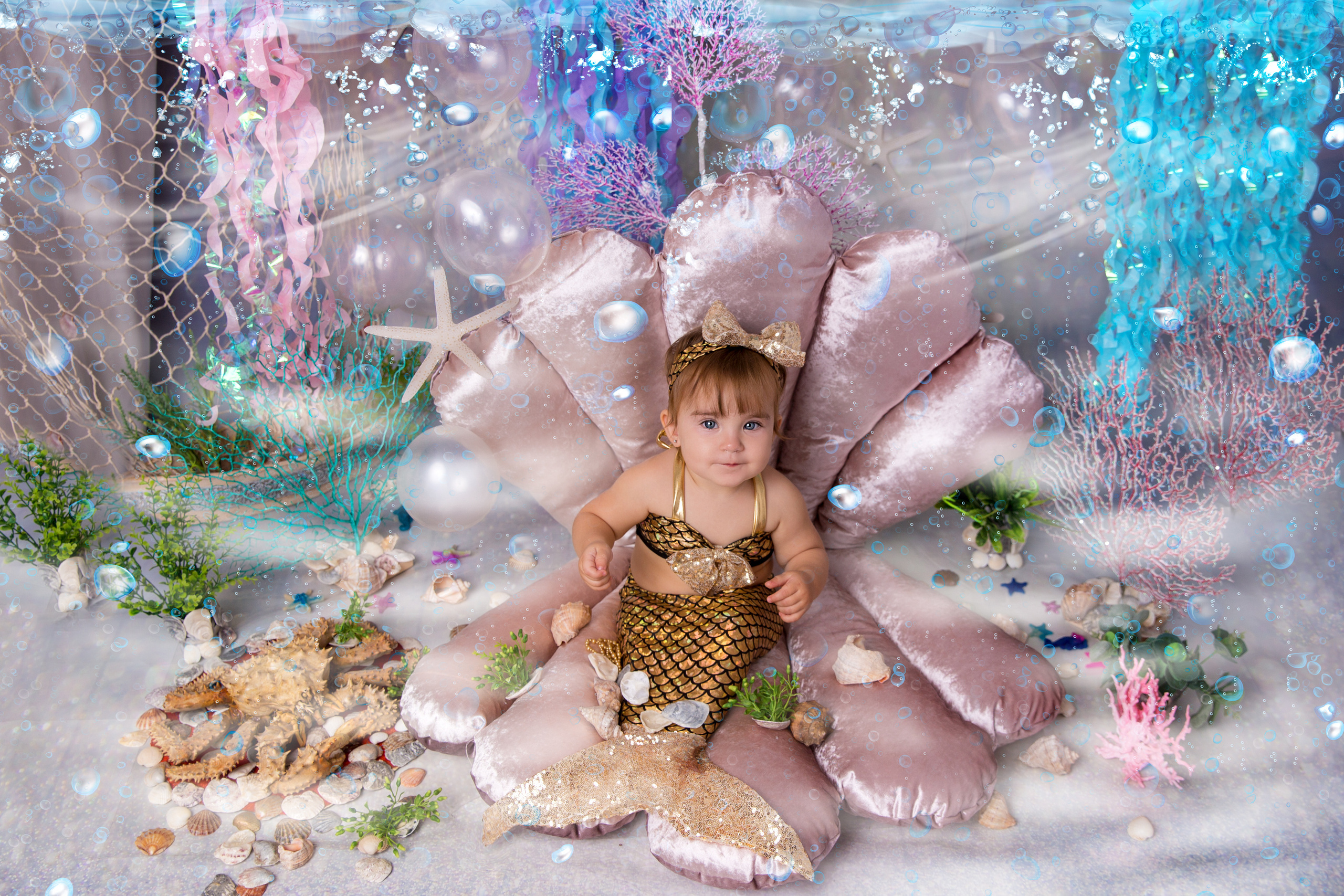 Фотопроект РУСАЛОЧКА. Фотограф новорожденных, детей до года и беременных в Симферополе