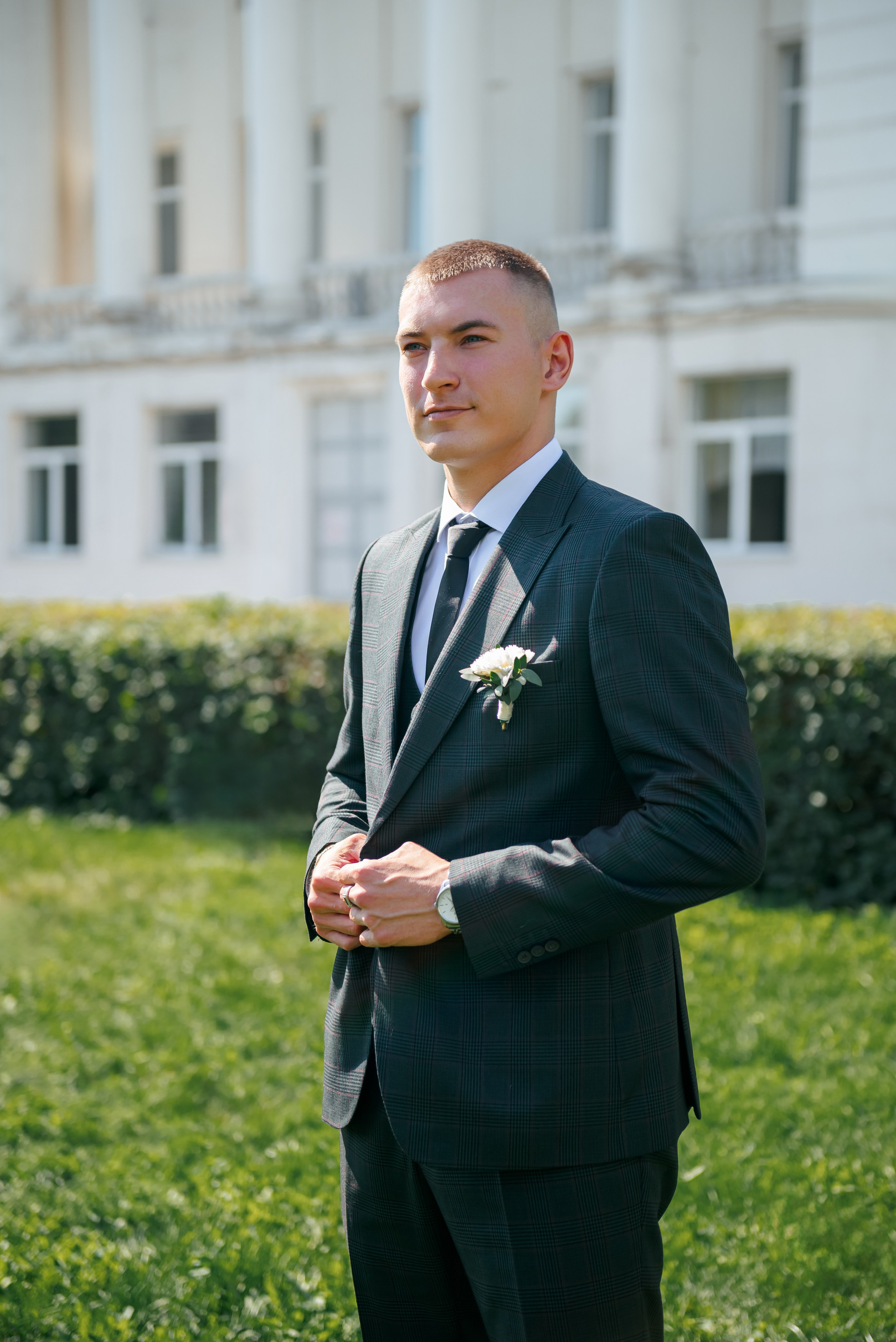 Свадебная фотосессия возле КУЗГТУ в г. Кемерово