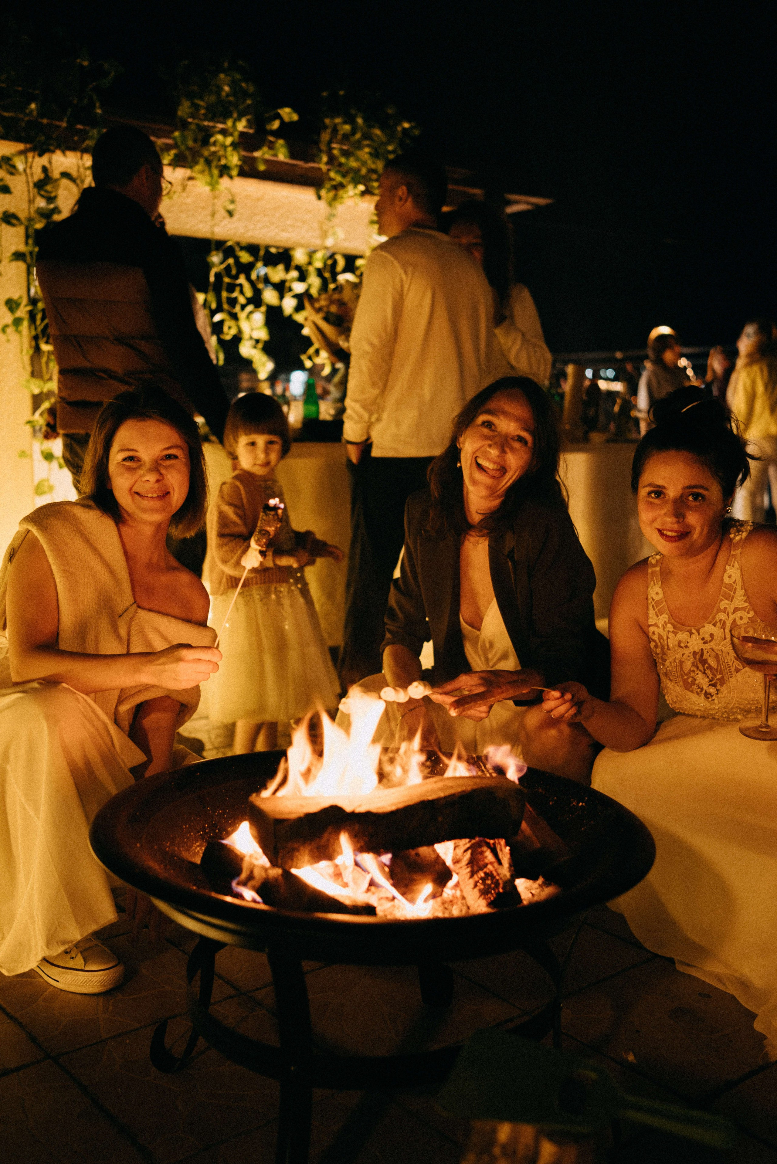 Вечеринка на крыше. Портретный и свадебный фотограф в Тбилиси • xeniqo