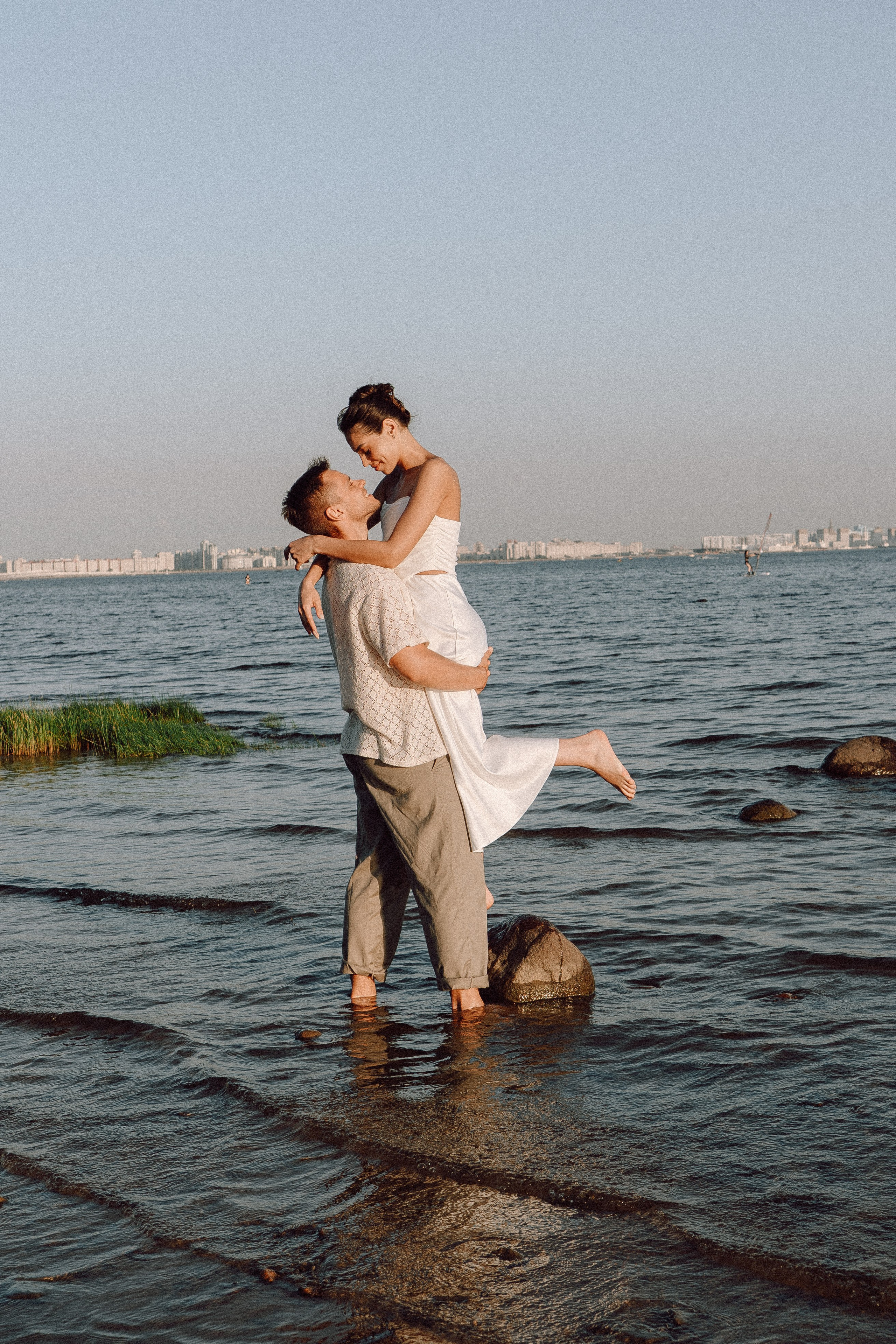 СВАДЕБНАЯ ФОТОСЕССИЯ ВЫЕЗДНОЙ ЦЕРЕМОНИИ (ФИНСКИЙ ЗАЛИВ). Профессиональный фотограф, Санкт-Петербург — Виктория Богомолова