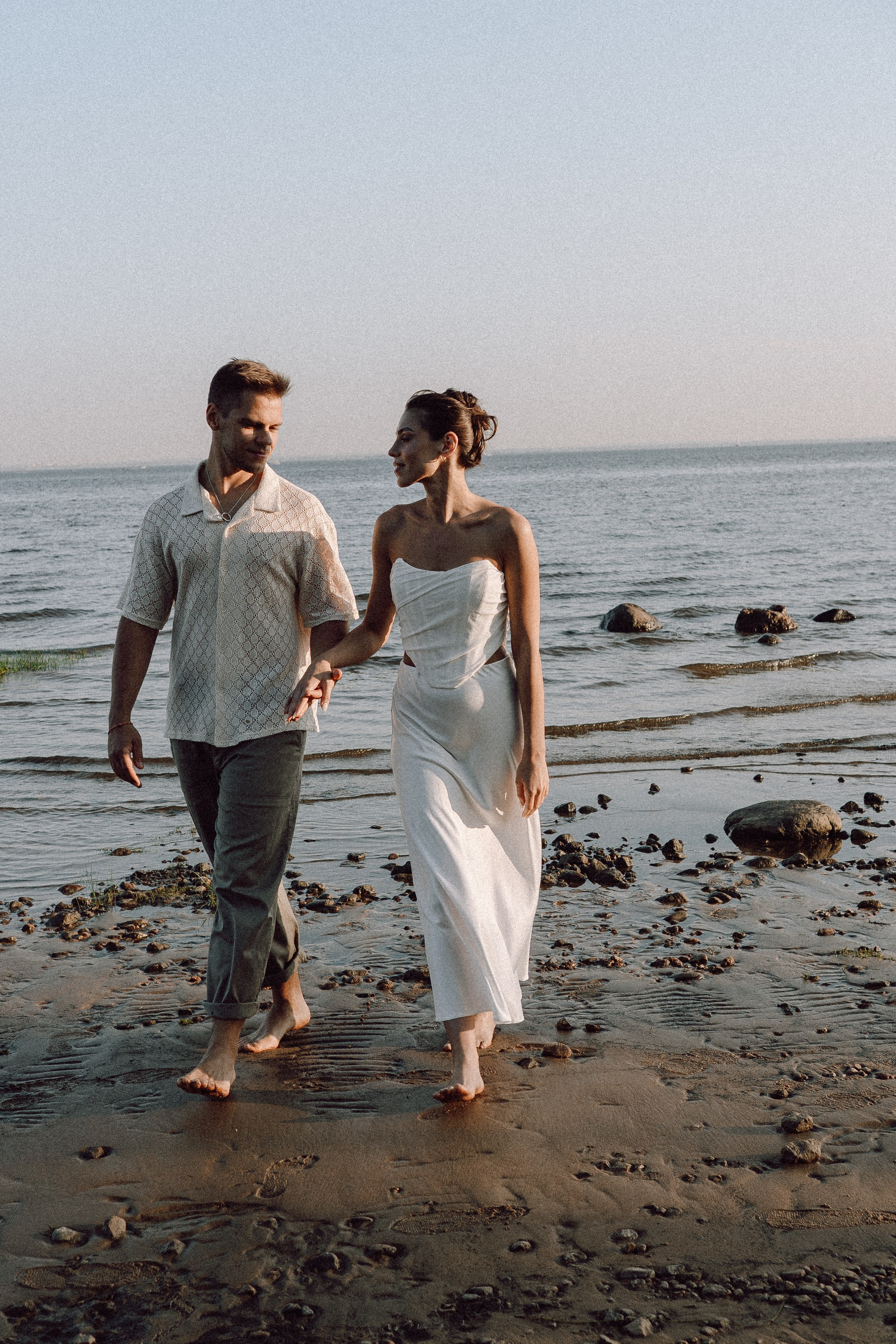 СВАДЕБНАЯ ФОТОСЕССИЯ ВЫЕЗДНОЙ ЦЕРЕМОНИИ (ФИНСКИЙ ЗАЛИВ). Профессиональный фотограф, Санкт-Петербург — Виктория Богомолова