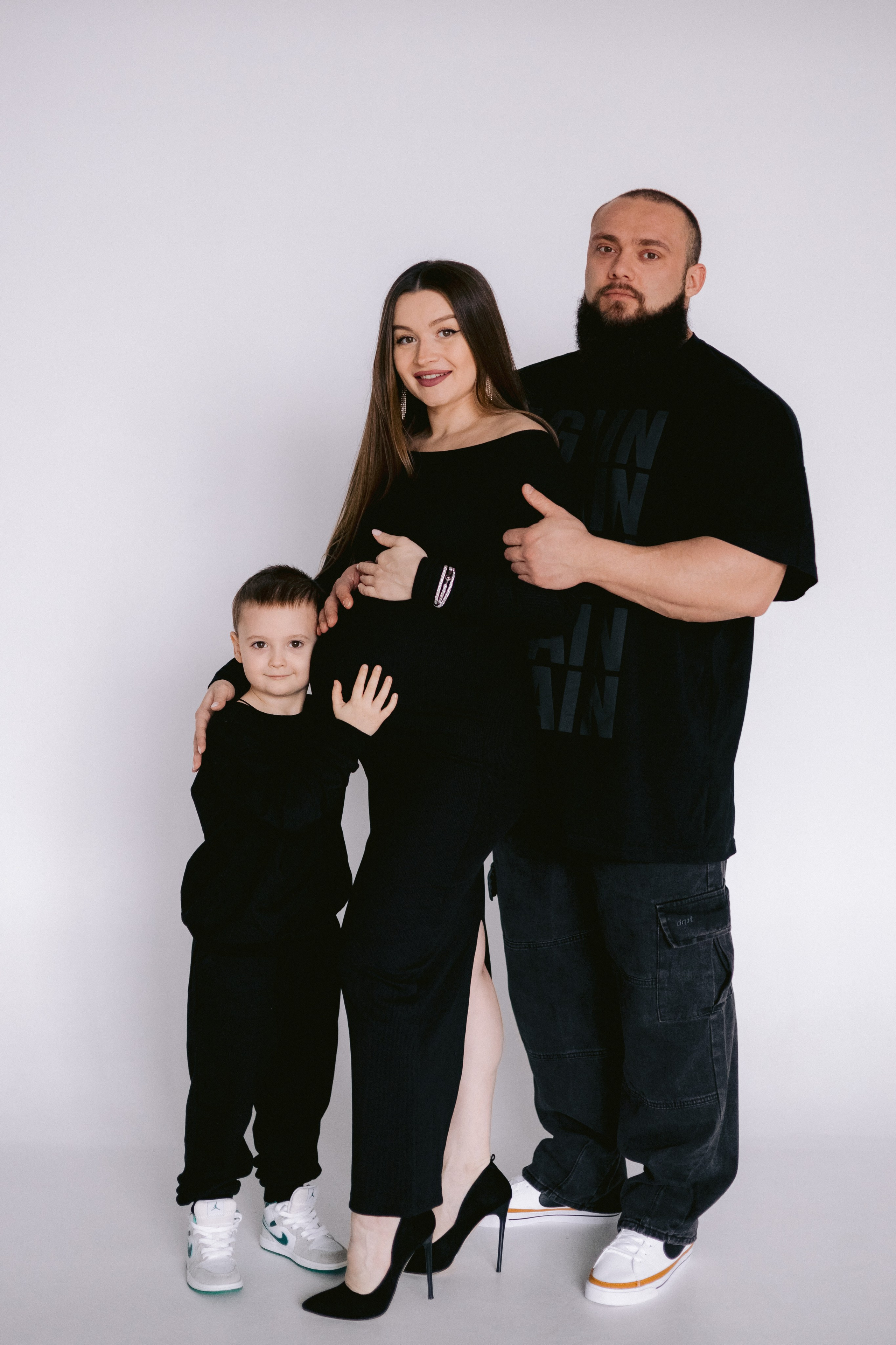 Анастасия, Дмитрий, Савелий. Фотограф Волгоград Кристина Прохоренко