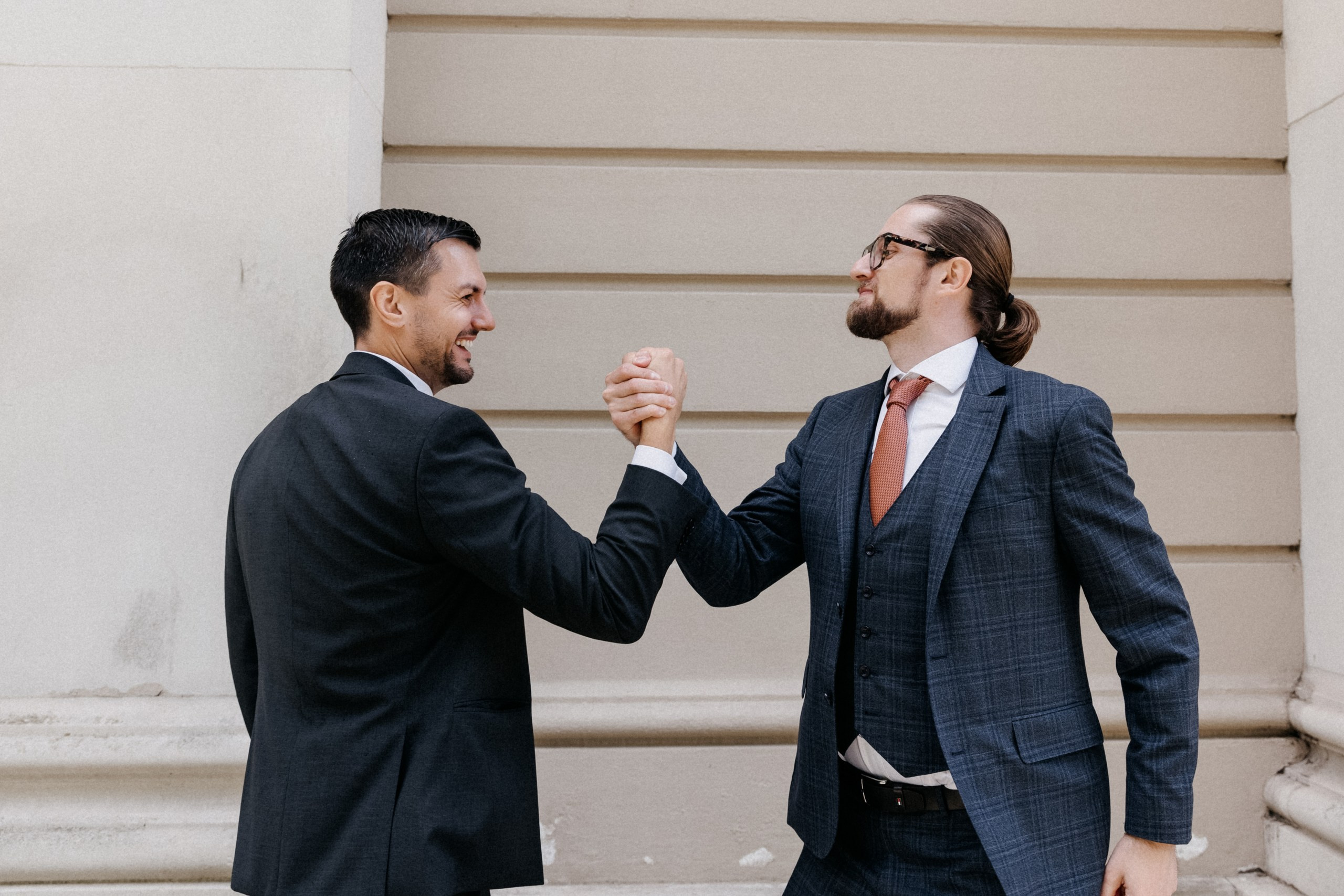 Denise & Tobias at The Old Brewery, Greenwich. Moments Catchers — Wedding Photography & Video Duo in London