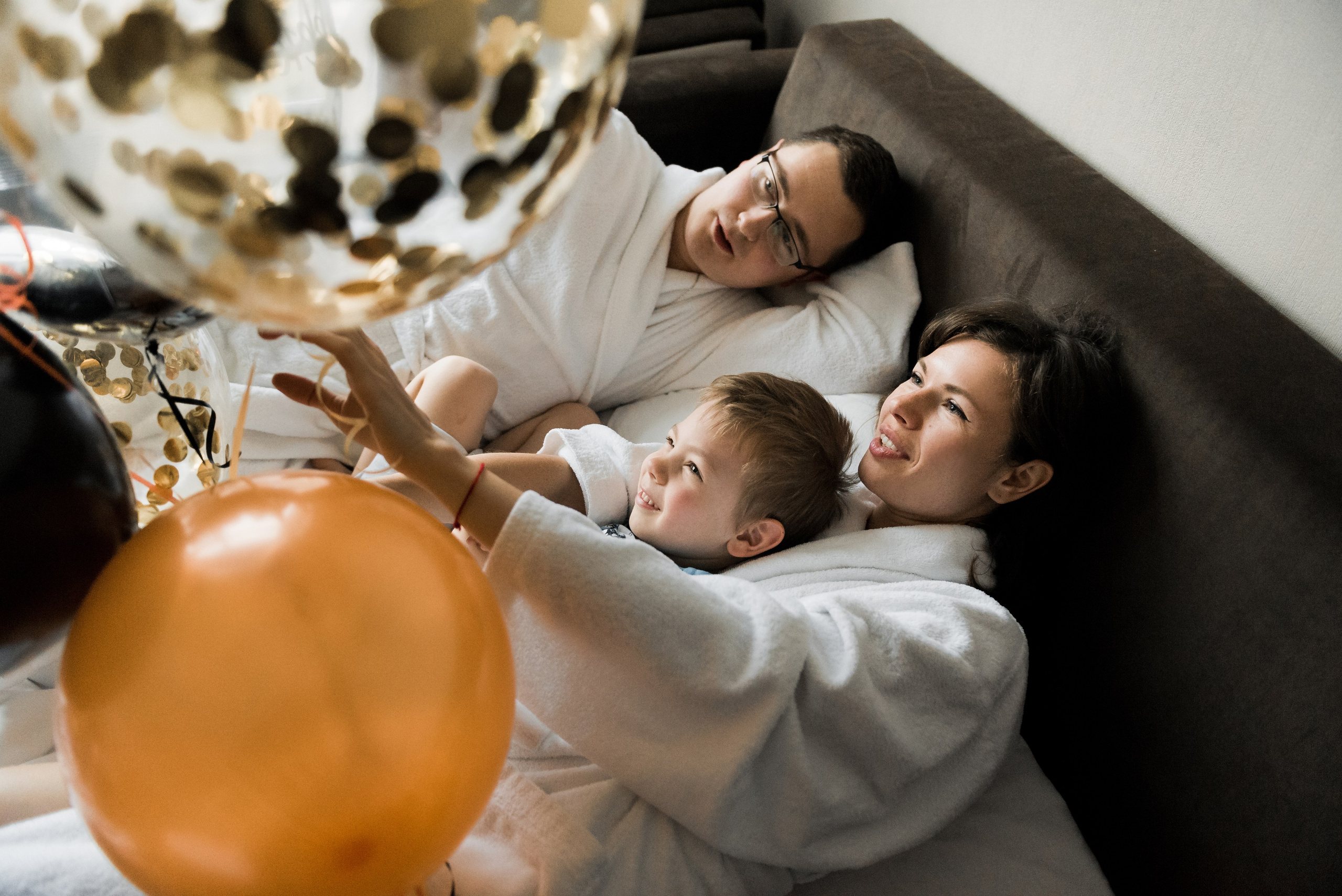 Дима, Лена и малыш. Фотограф Егоров Констанин