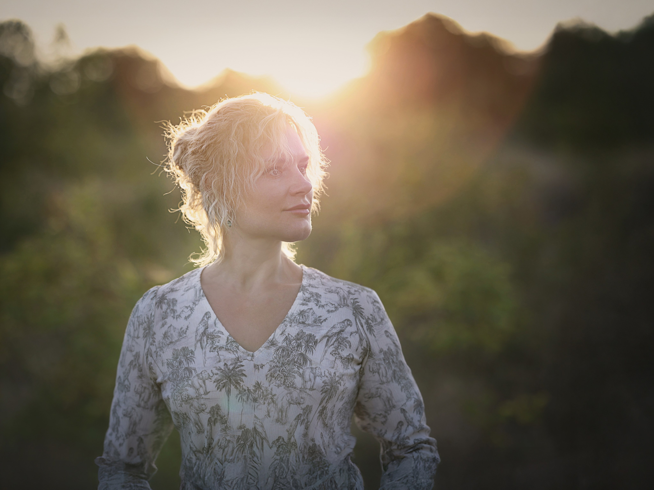 Женский портрет на природе. Женский и детский фотограф в Саратове Ольга Зиброва