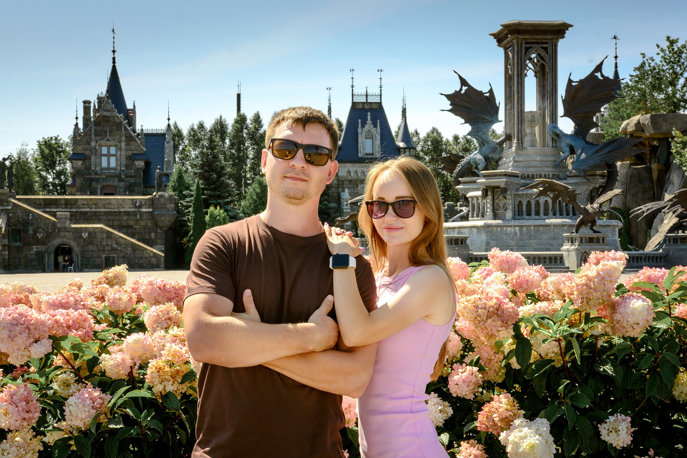 Фотосессия Love Story у Замка Гарибальди. Фотограф Оксана Сафонова г. Тольятти