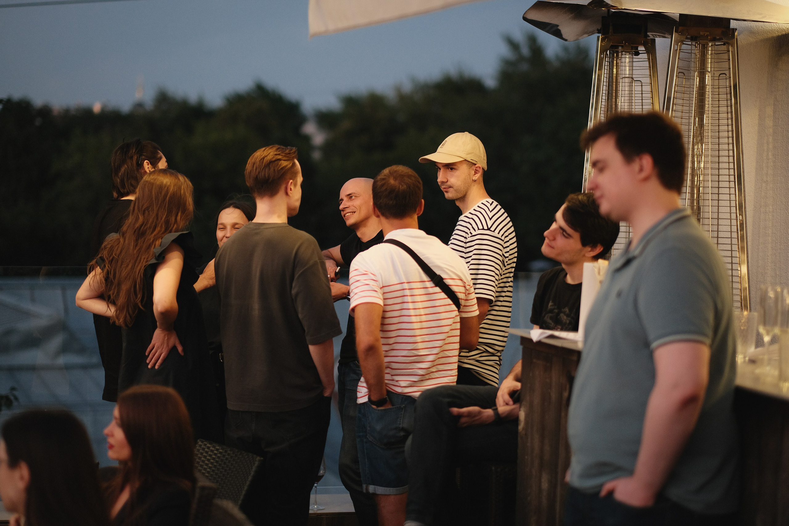 Вечеринка на крыше в Москве. Фотограф Михаил Ерохин | Москва