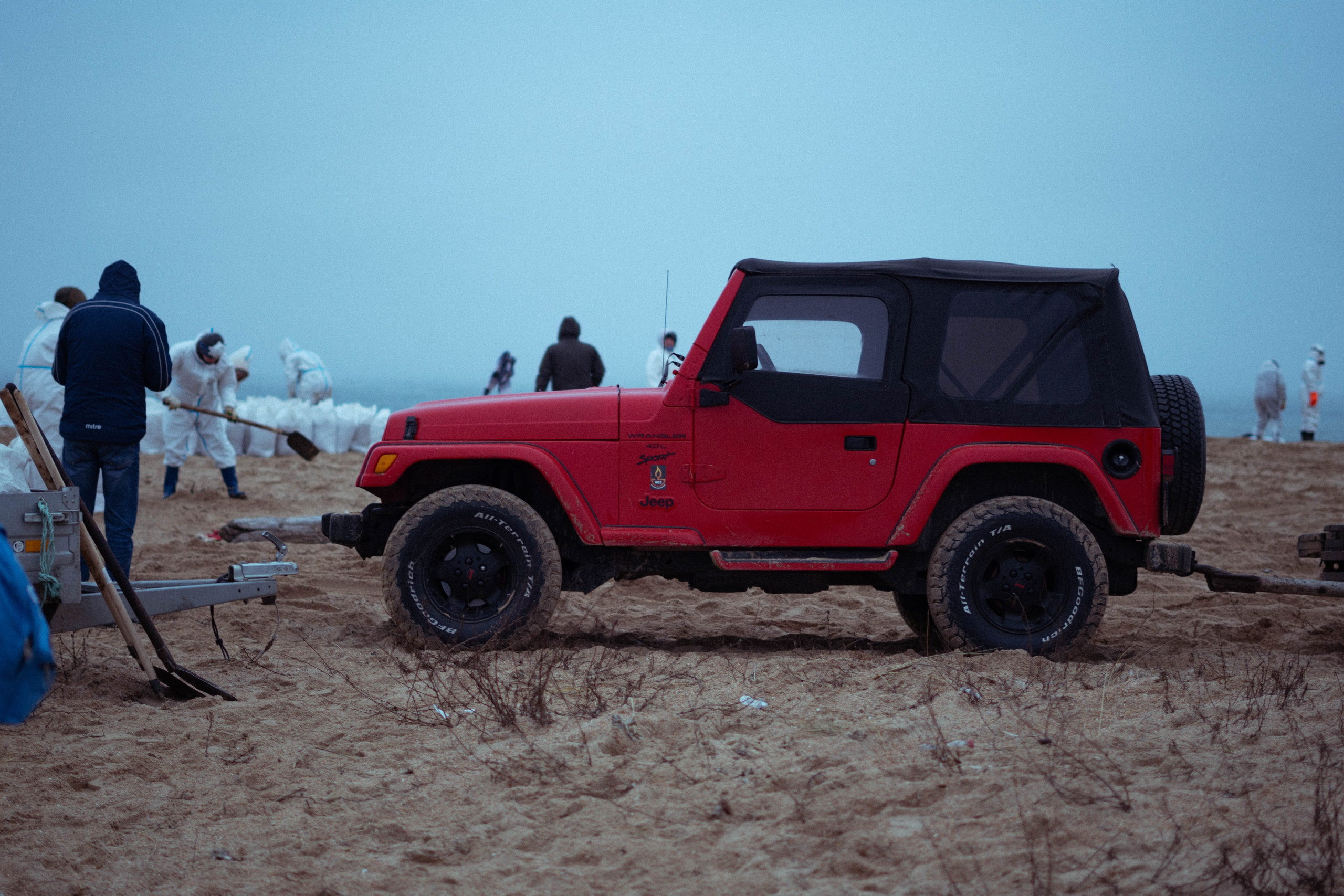 Разлив мазута в Керченском проливе. Фотограф Тбилиси / Photographer Tbilisi