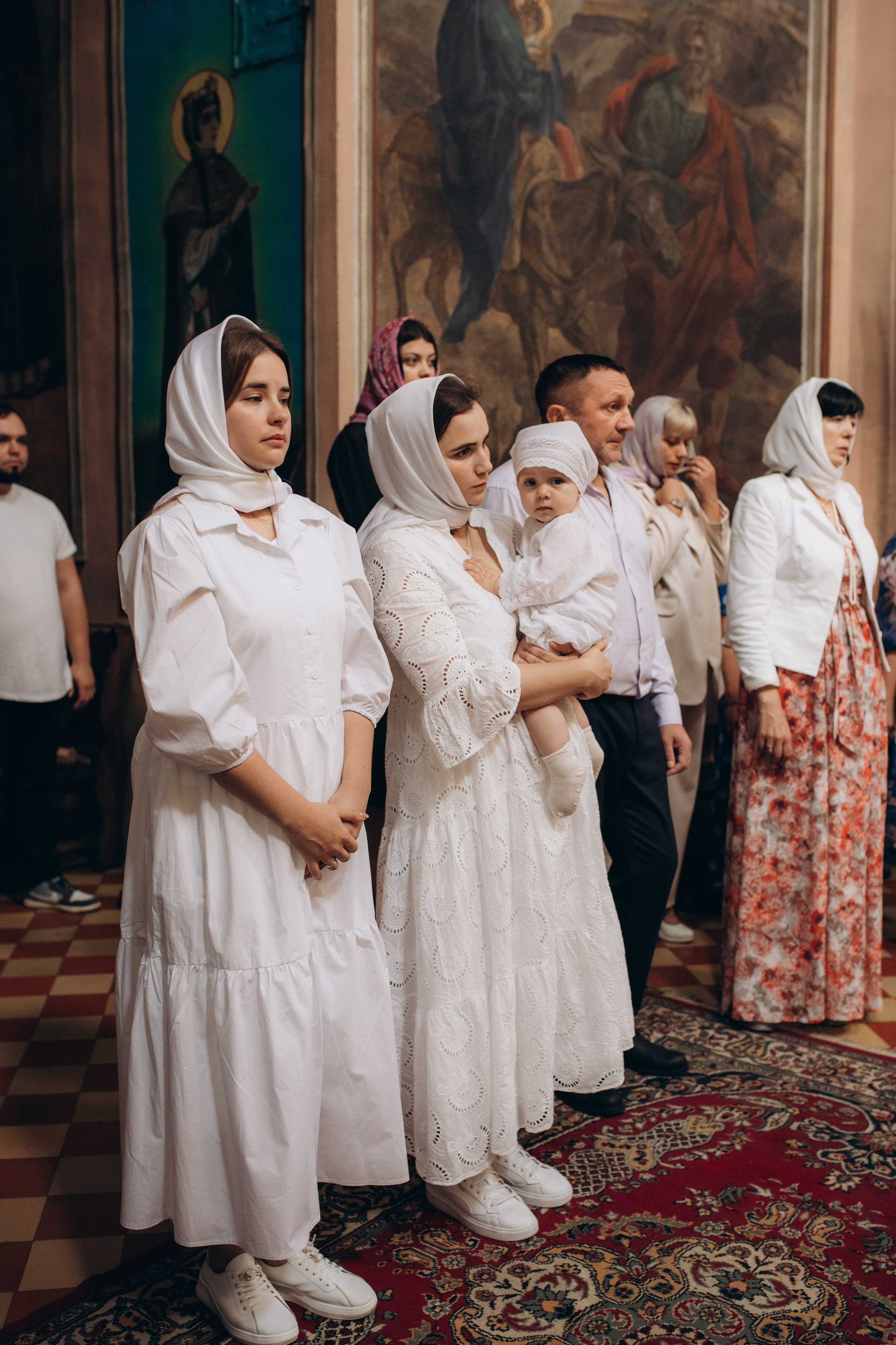 Крещение Христина. Семейный и домашний фотограф в Москве и МО Королева Валерия