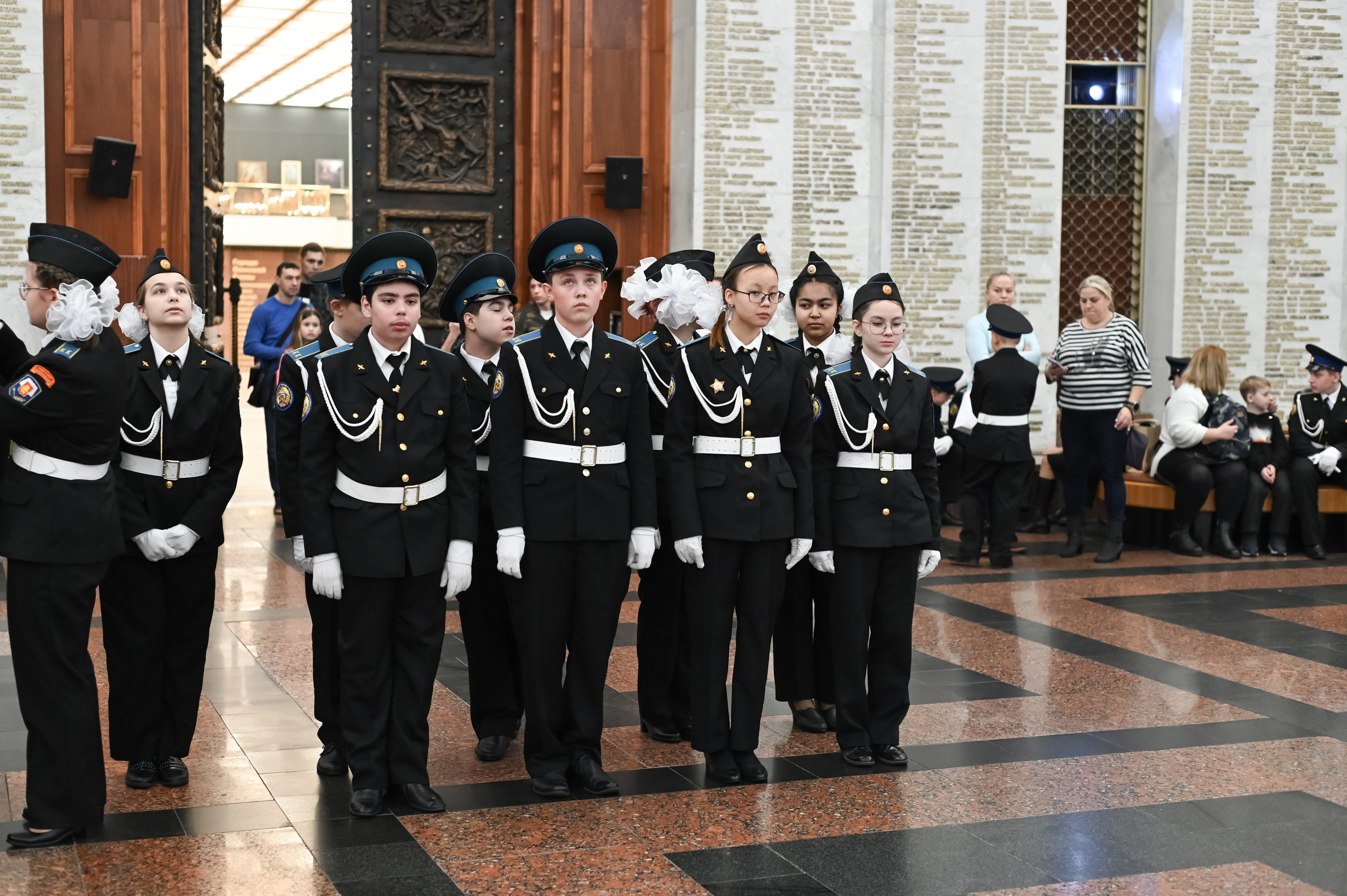 Присяга Поклонная Гора. Детский и семейный фотограф г. Москва Оксана Катаджи