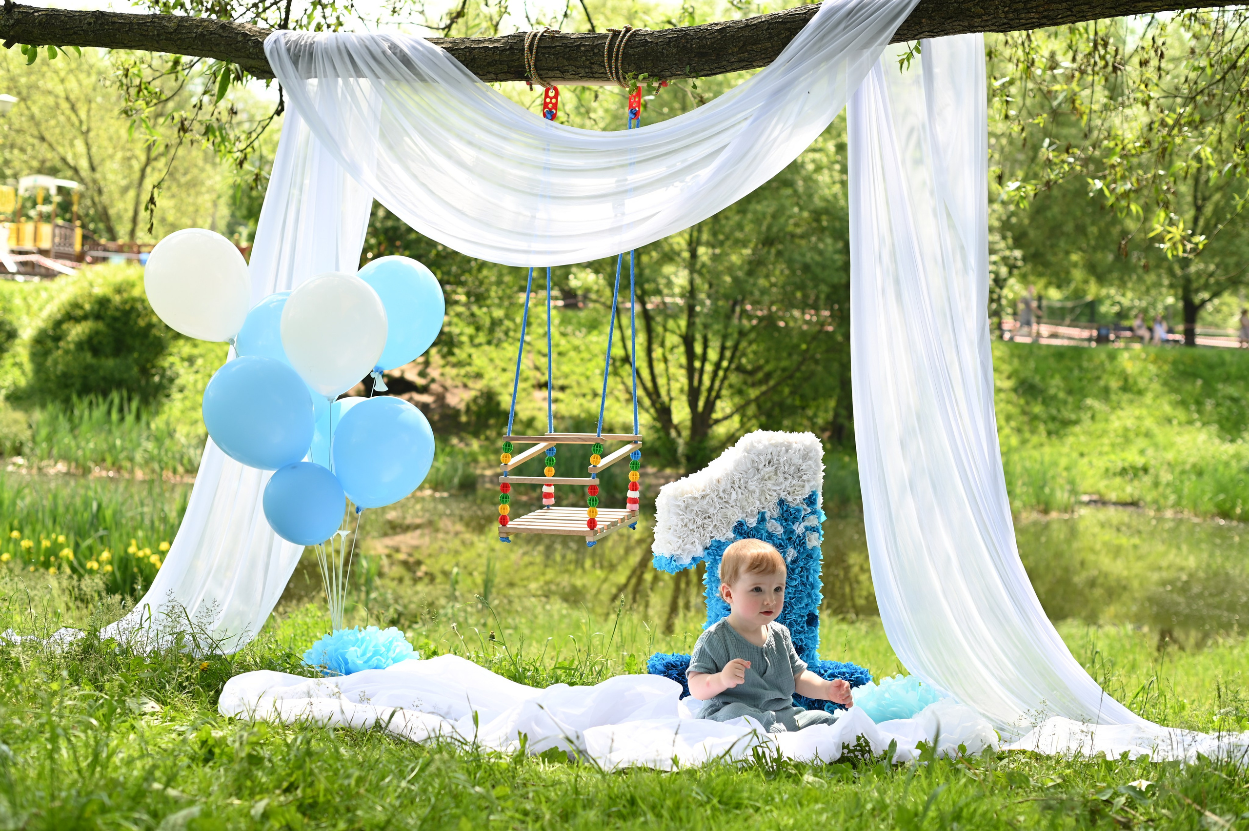 1 годик. Детский и семейный фотограф г. Москва Оксана Катаджи