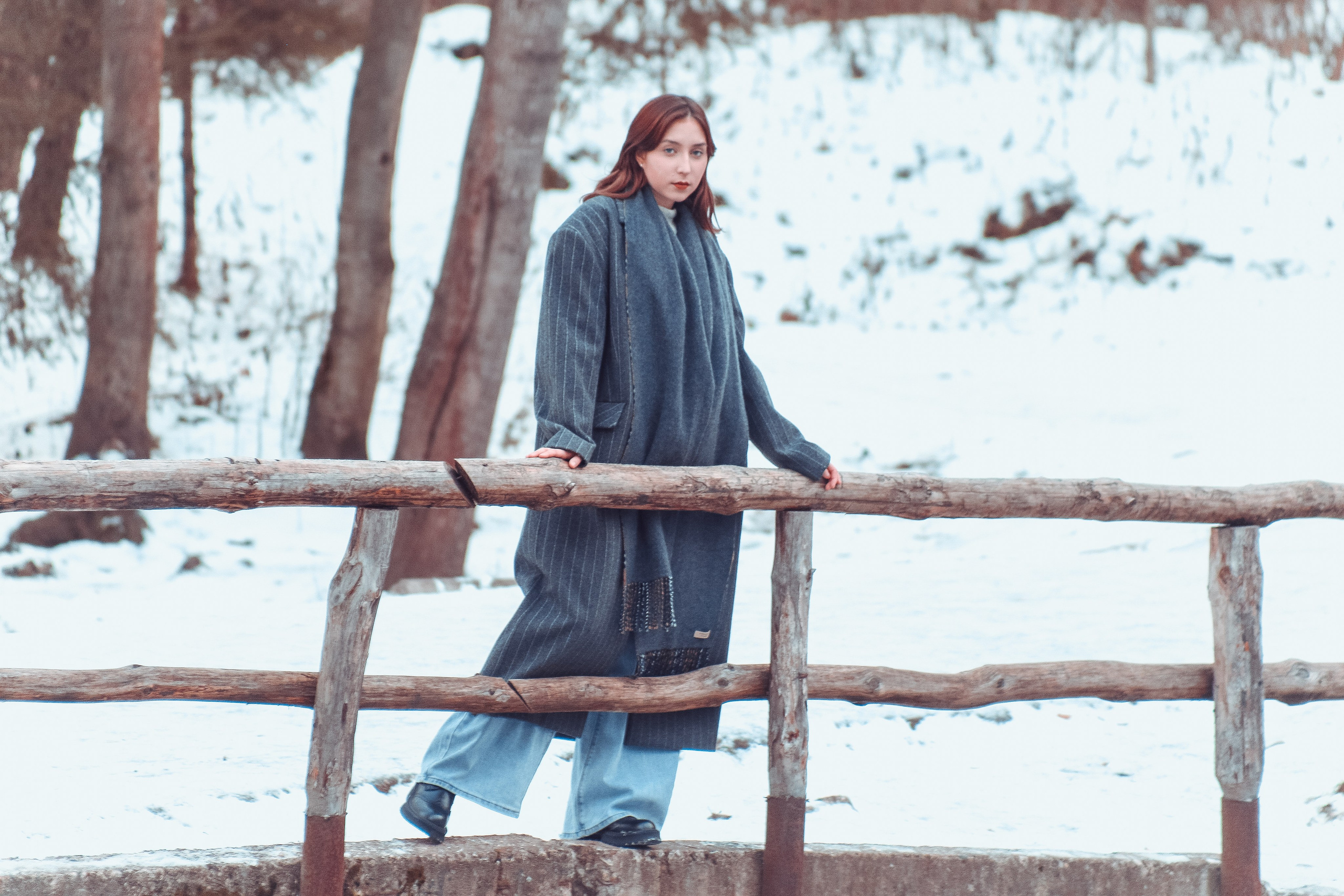 Ксюша в лесу. Фотограф Пермь. Фотосессия в фотостудии Перми и на свежем воздухе