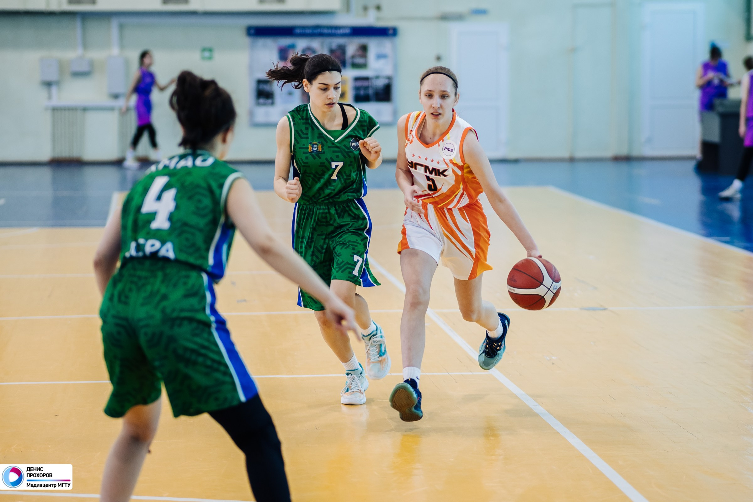 Соревнования по баскетболу среди девушек до 16 лет / 04.02.24. Денис Прохоров Фотограф в г. Магнитогорск