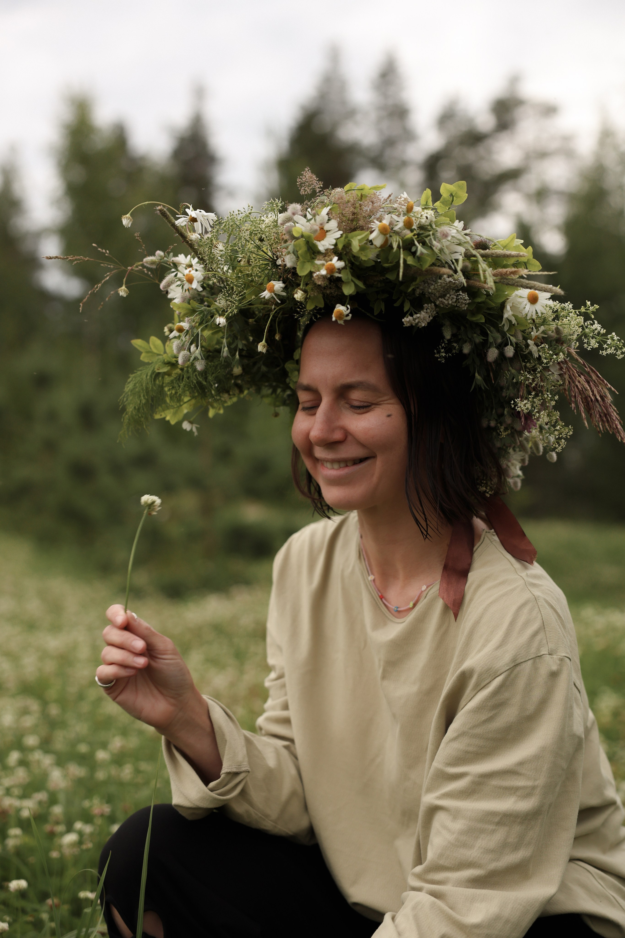 Даша в лесу. Ваш семейный newborn и lifestyle фотограф в СПБ Наталья Журавлева