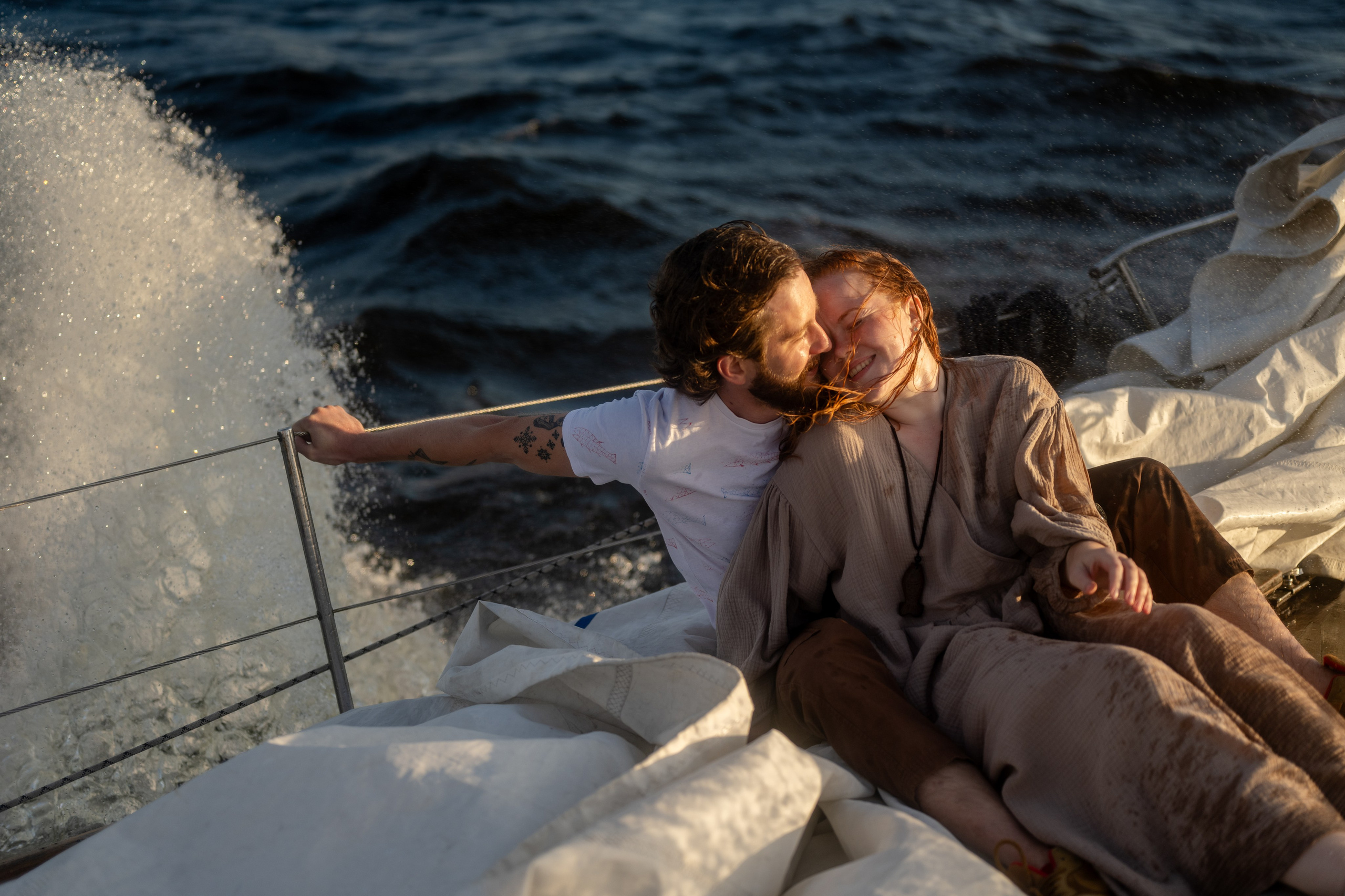 Даниил и Виктория. Яхта. Свадебный и семейный фотограф в СПб Валерия Фомичева