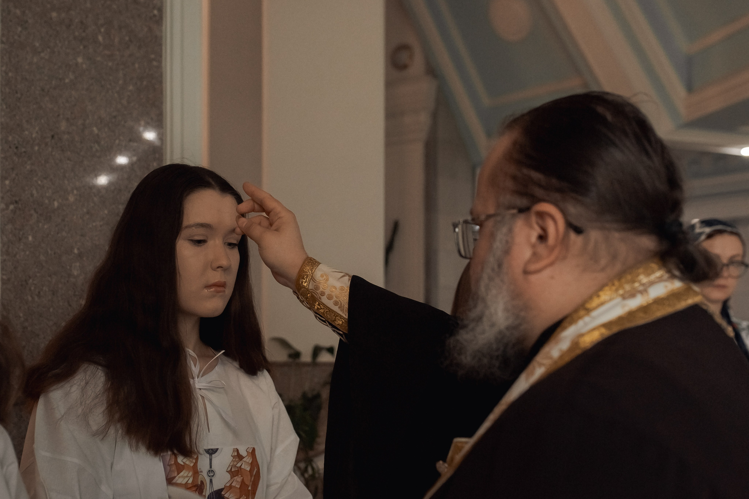 Крещение Алёны. Фотограф на Крещение и Венчание в Ташкенте