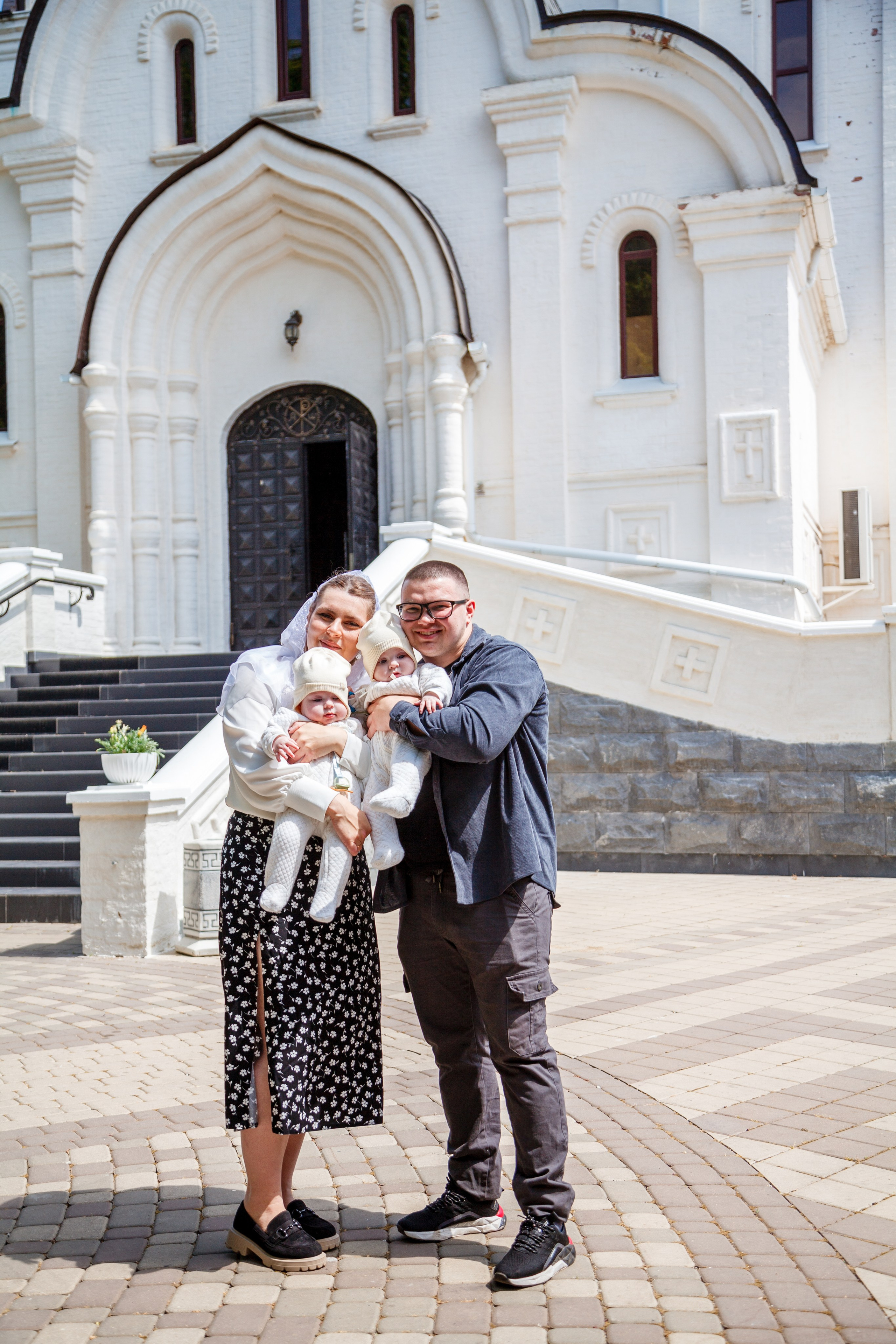 Крещение близняшек. Свадебный и семейный фотограф в Армавире