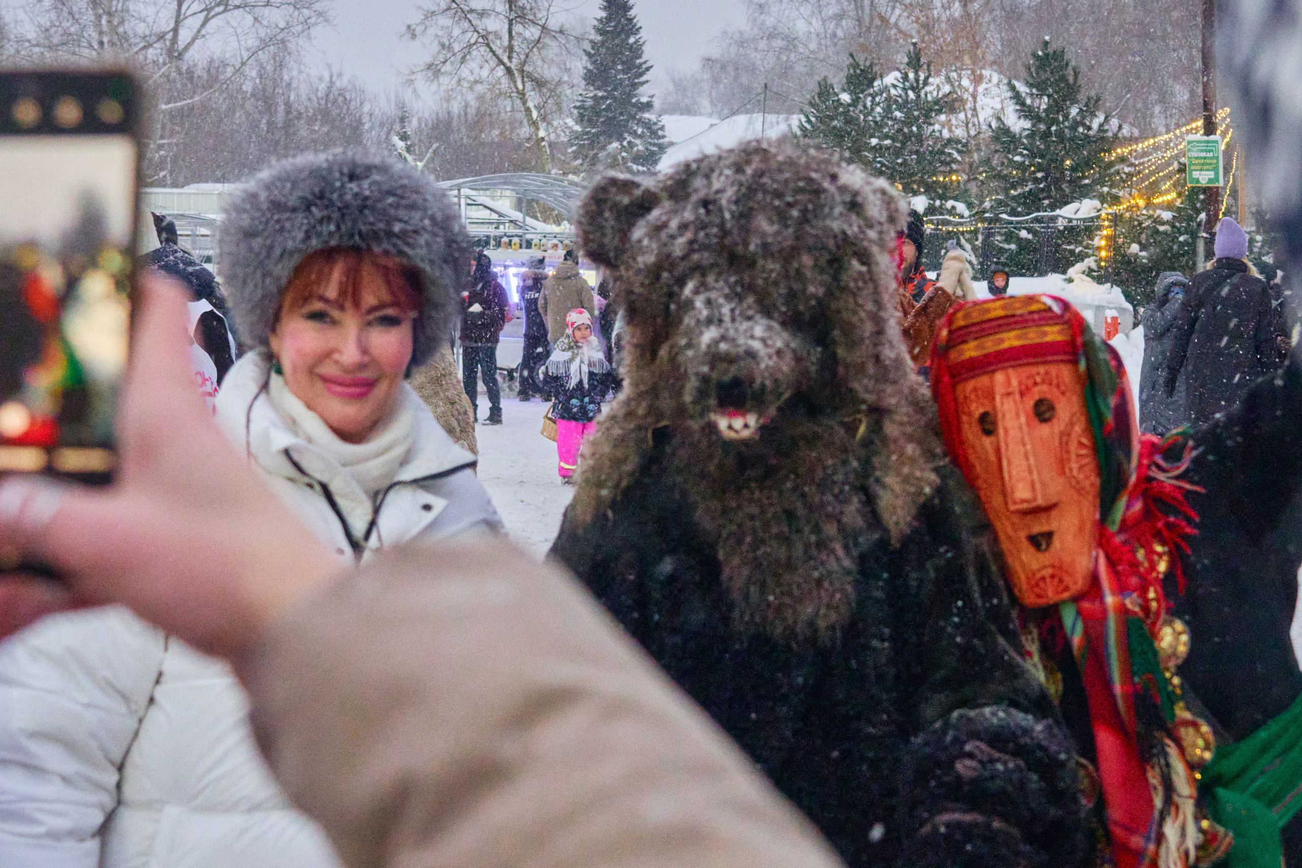 С медведем по соседям. Фотограф