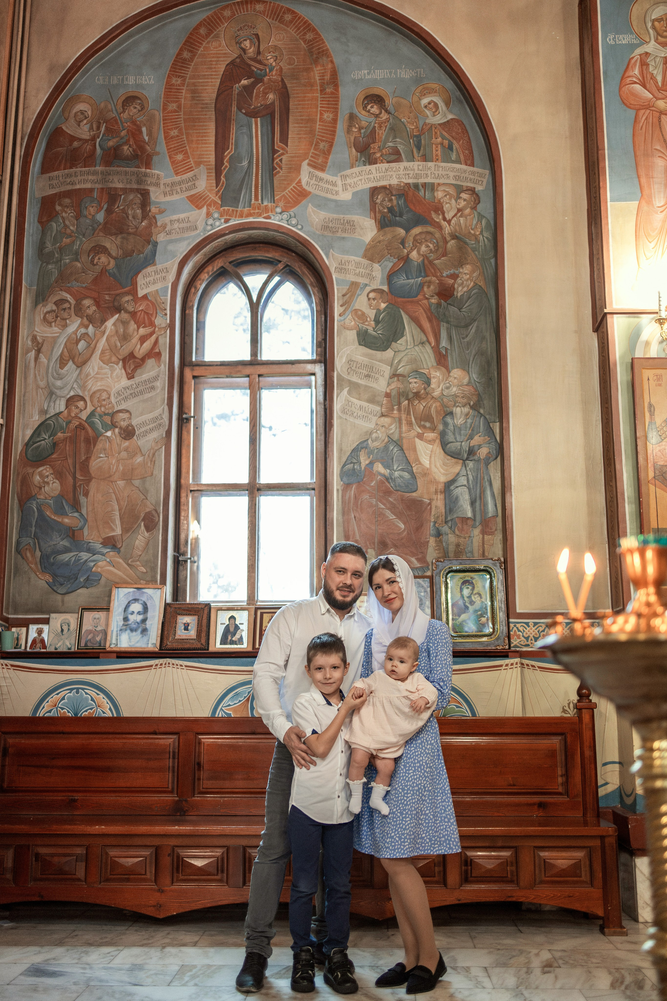 Крещение Дарии. ТОП Фотограф на Крещение и Венчание Железногорск Алексей Мещеряков