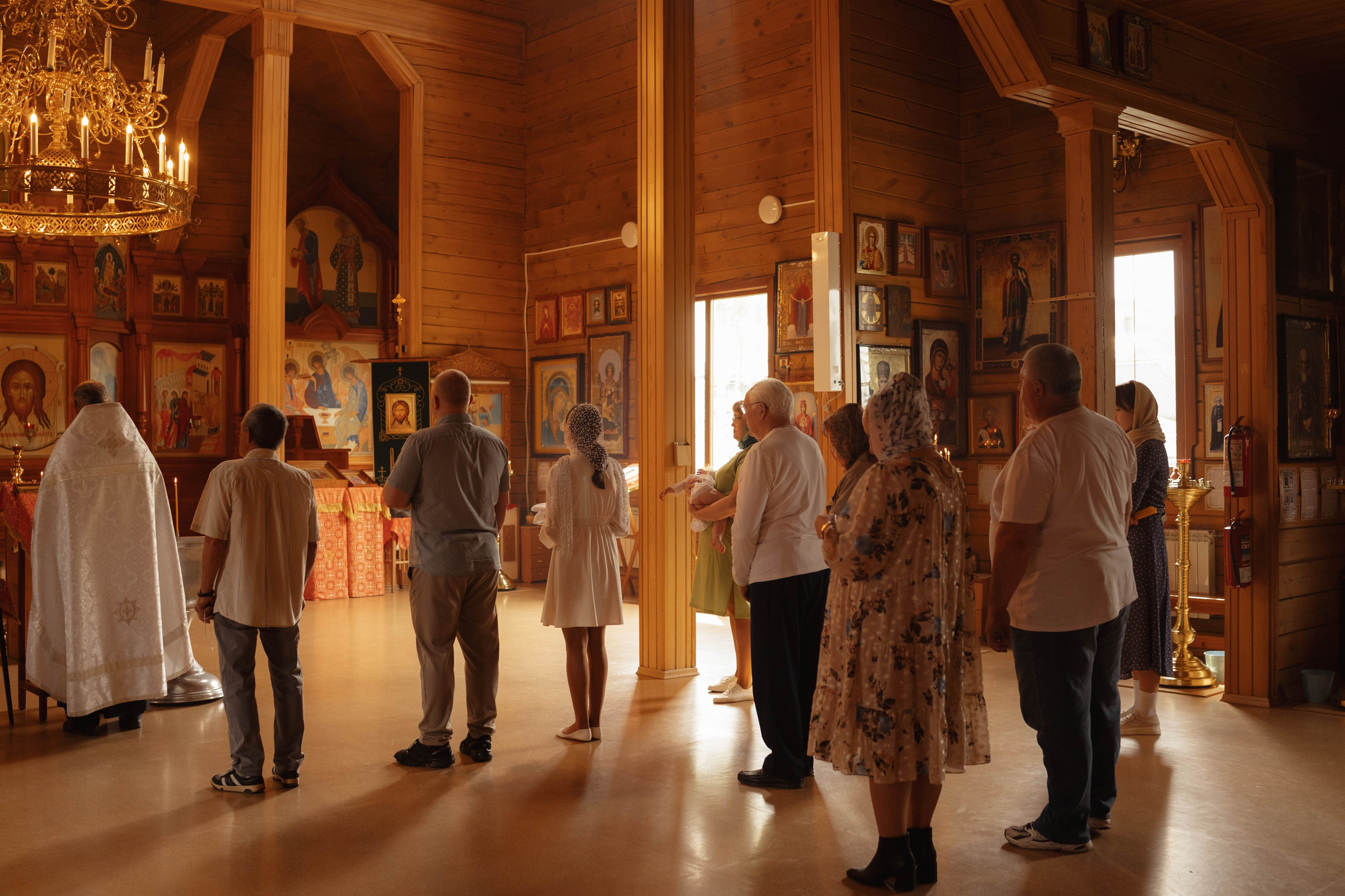 Крещение Любы. Фотограф в Новосибирске Диана Ильиных