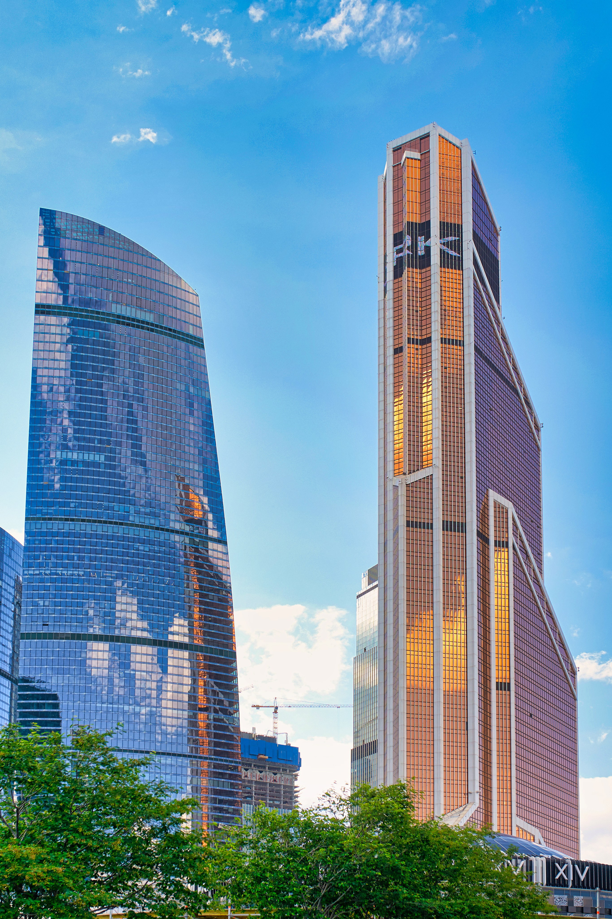 Женский портрет в Москва-Сити. Фотограф Владимир Артамонов