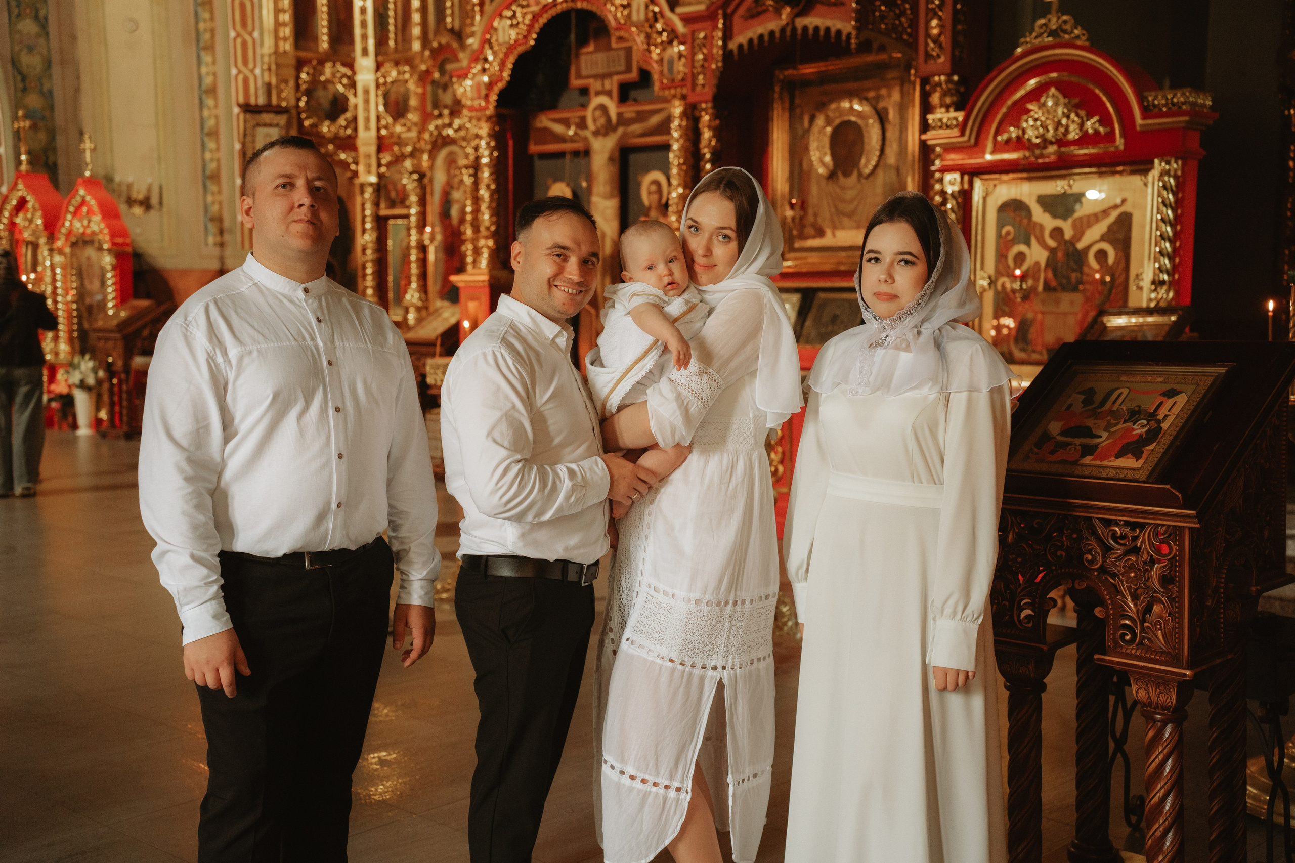 Крещение Матвея. Семейный фотограф • Домашние съемки в Нижнем Новгороде
