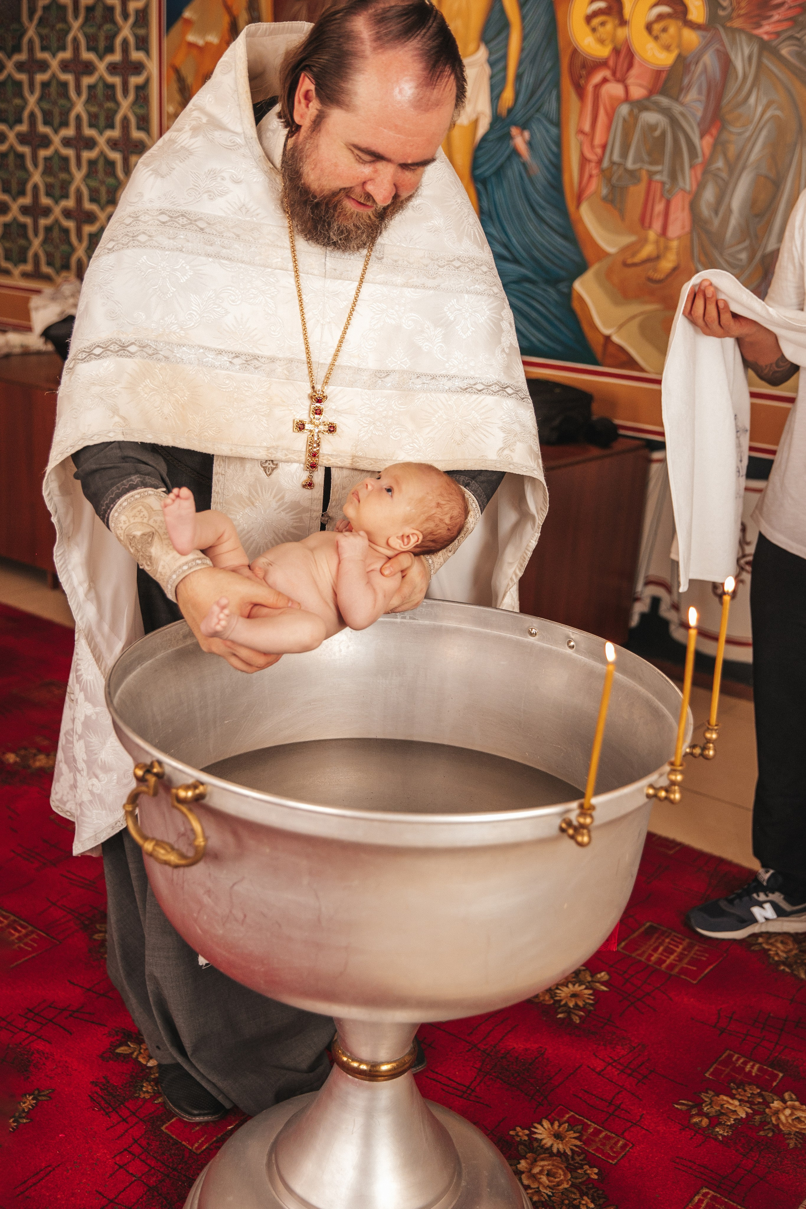 Таинство крещения Мирона. Фото о ВАЖНОМ