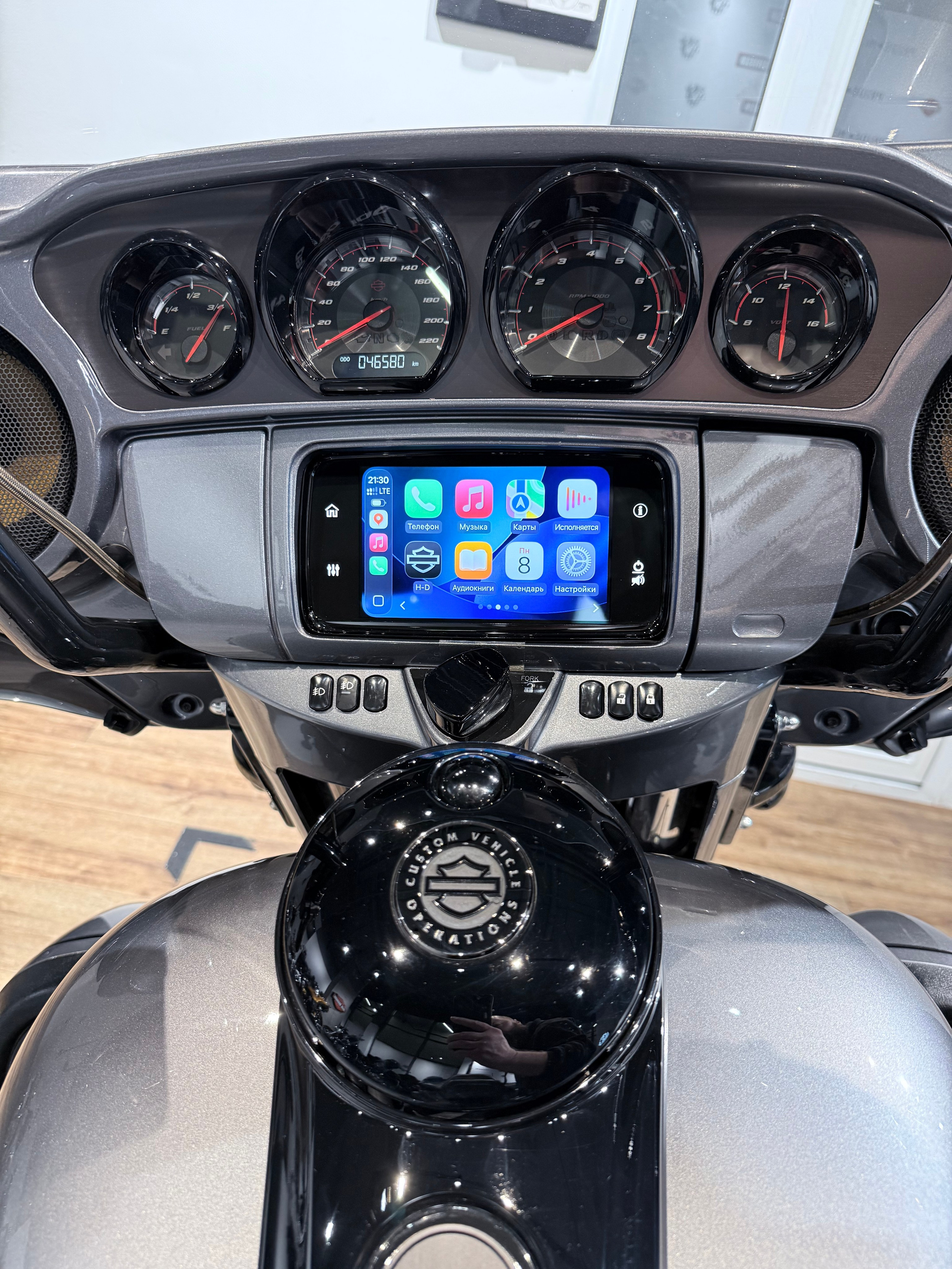 2019 CVO Electra Glide Limited 117 (Nardo Gray). Hello Davidson, Москва. Только хорошие мотоциклы…