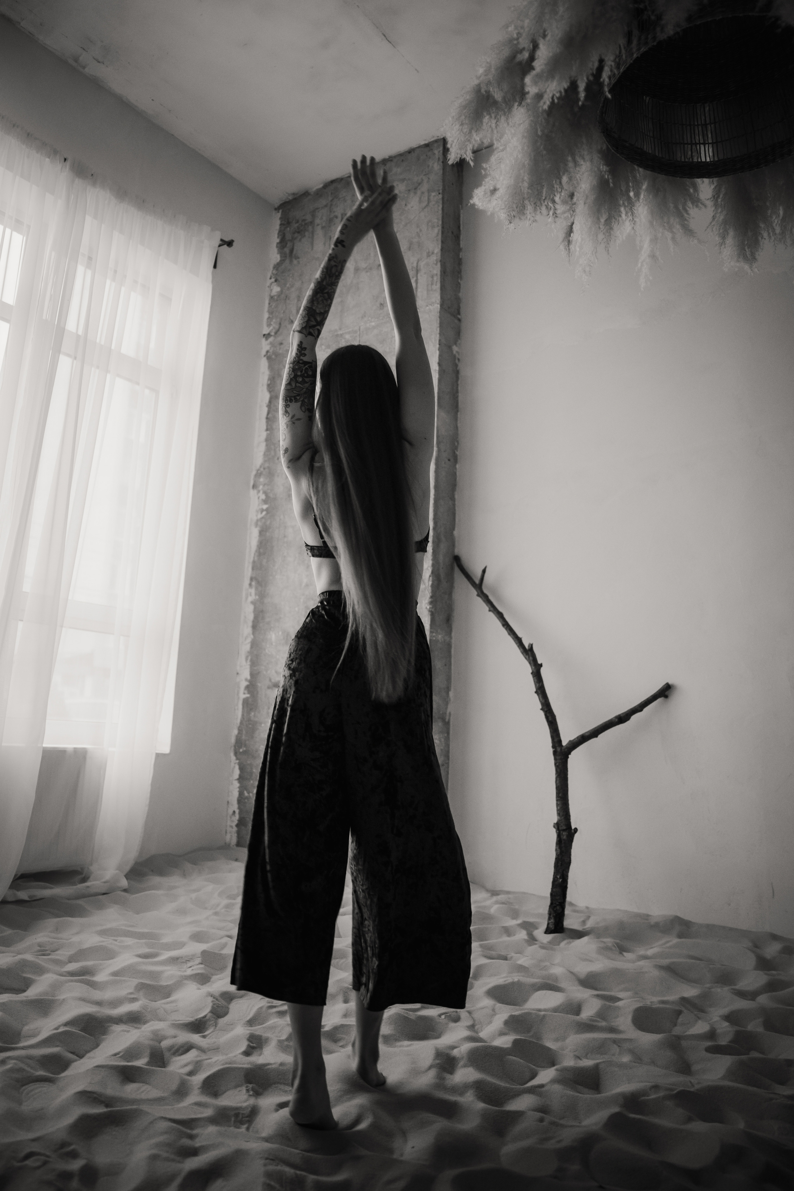 Индивидуальная фотосессия в зале с песком. Свадебный и семейный фотограф в Самаре и Тольятти | Елена Топанцева