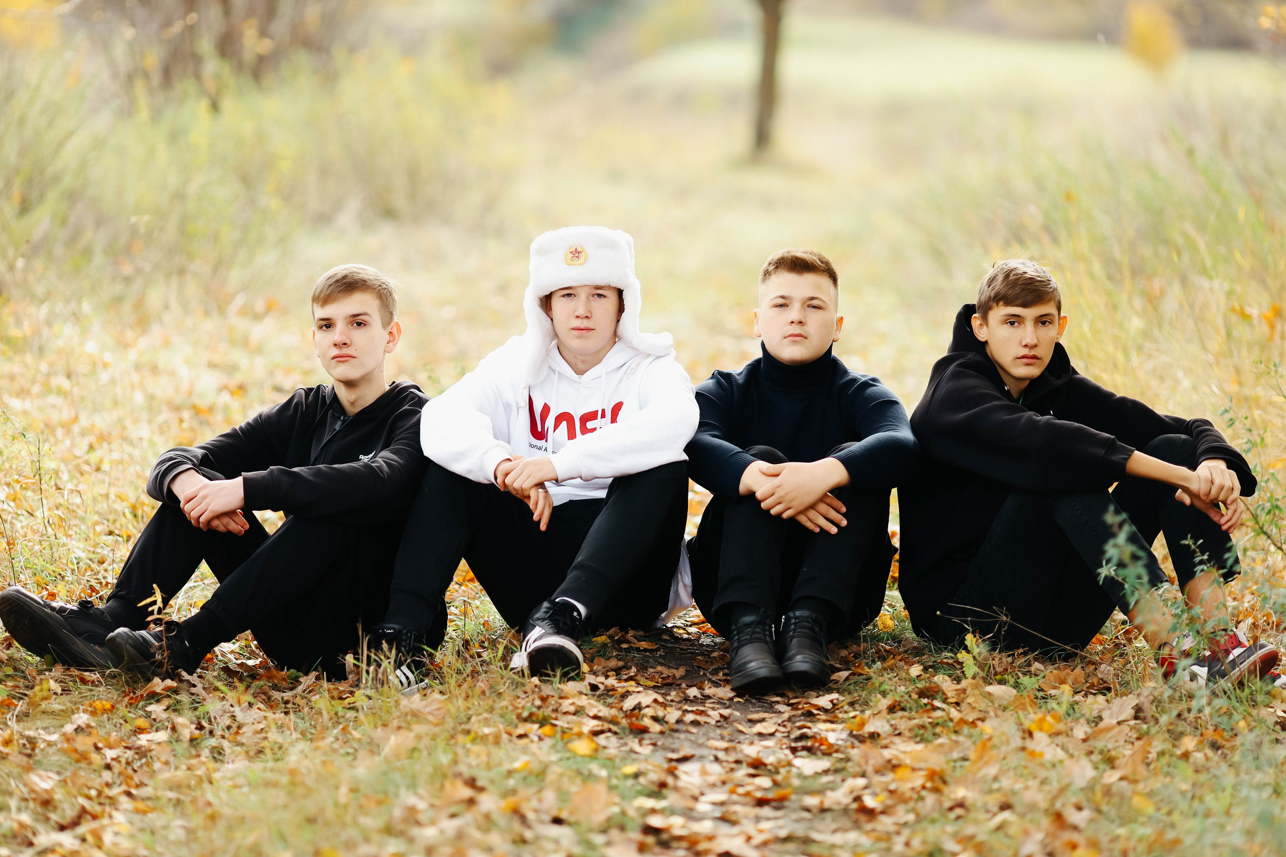 Осенняя фотосессия класса. Семейный и свадебный фотограф в Пензе Валерия Филюкова