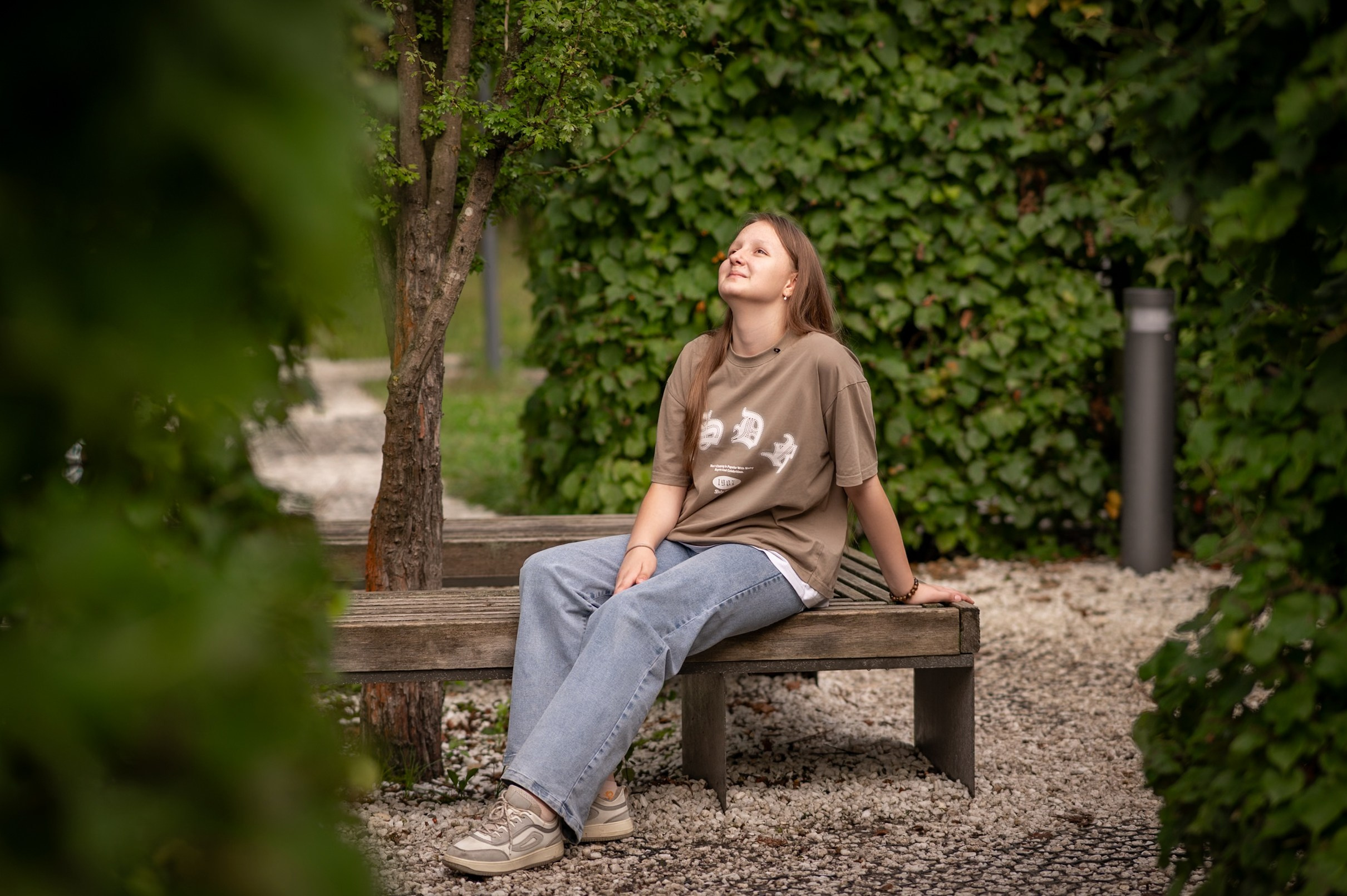 Оля на ВДНХ