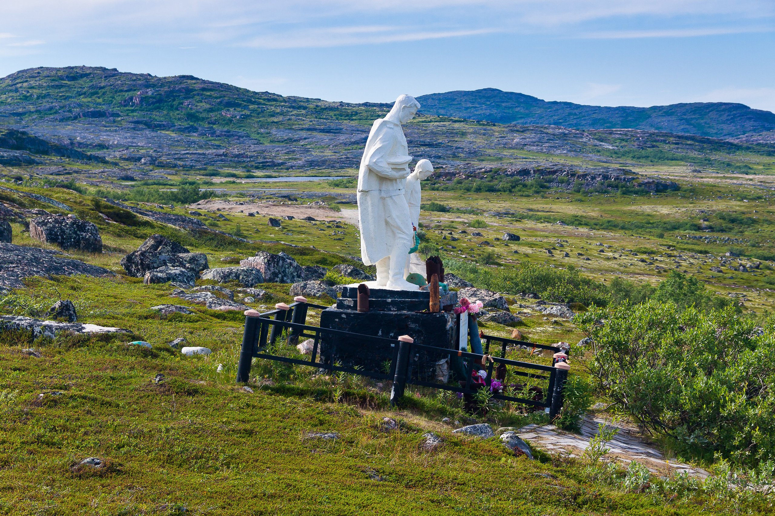 Полуостров Средний. Пейзажи Крайнего Севера. Баренцево море, Рыбачий, Средний, Немецкий