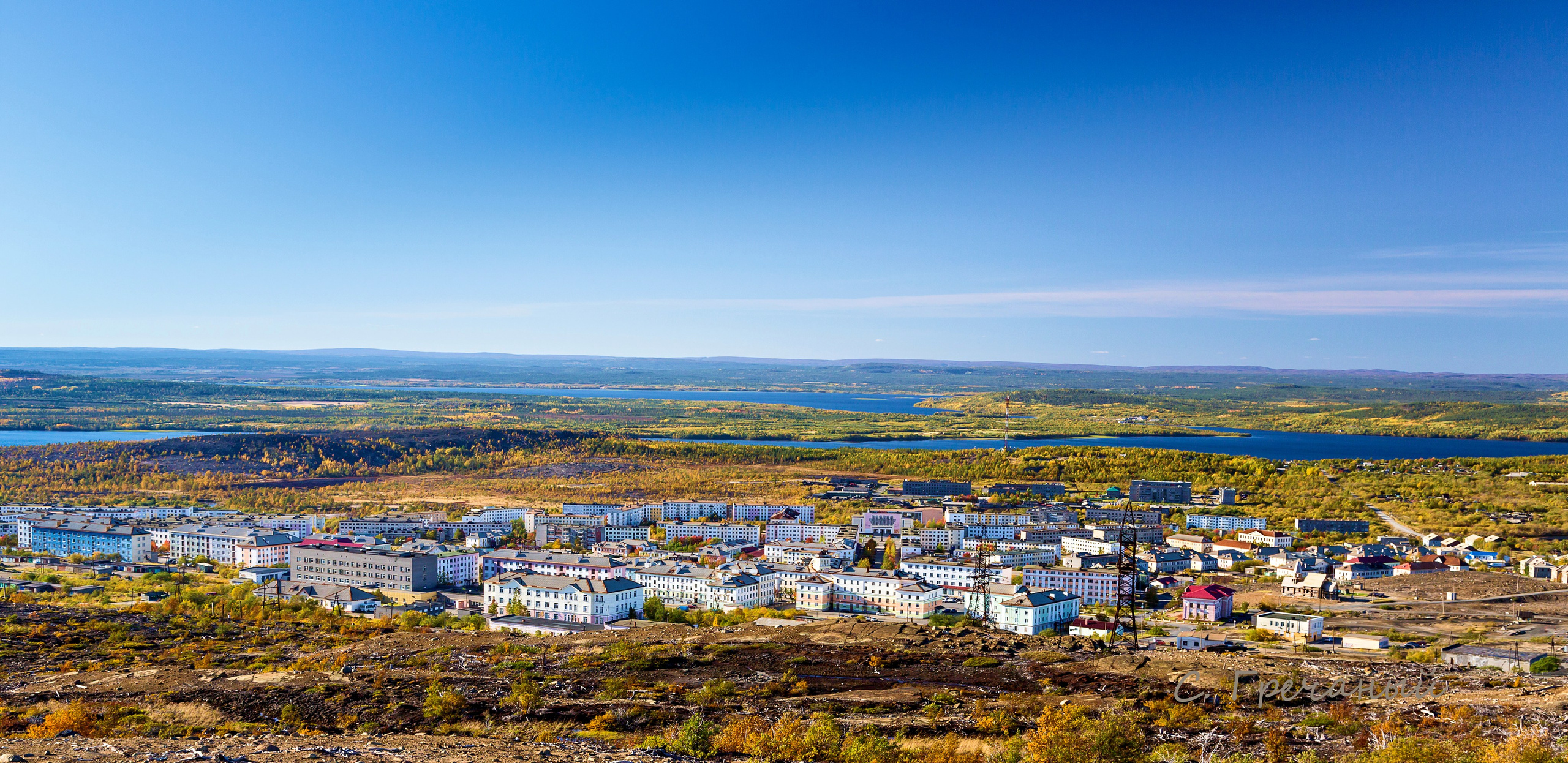 Печенга — край сосновой реки. Пейзажи Крайнего Севера. Баренцево море, Рыбачий, Средний, Немецкий