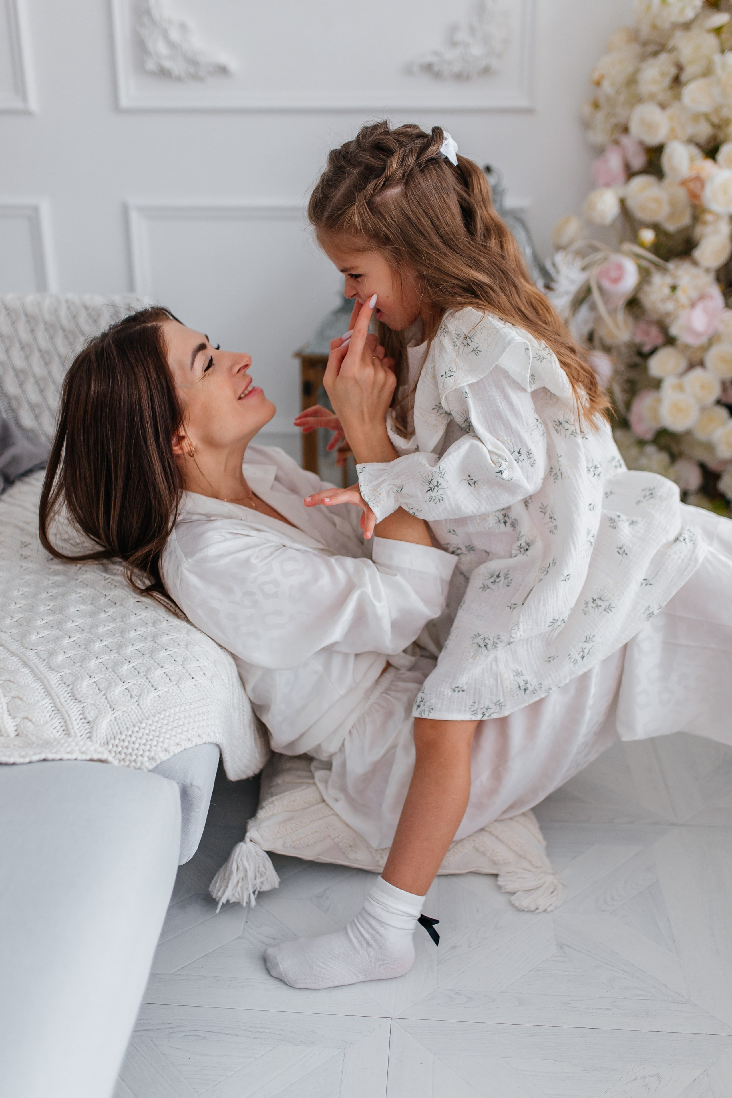 Мама и дочка. Семейный и детский фотограф в Москве в ЮАО Царицыно Алёна Асташкина