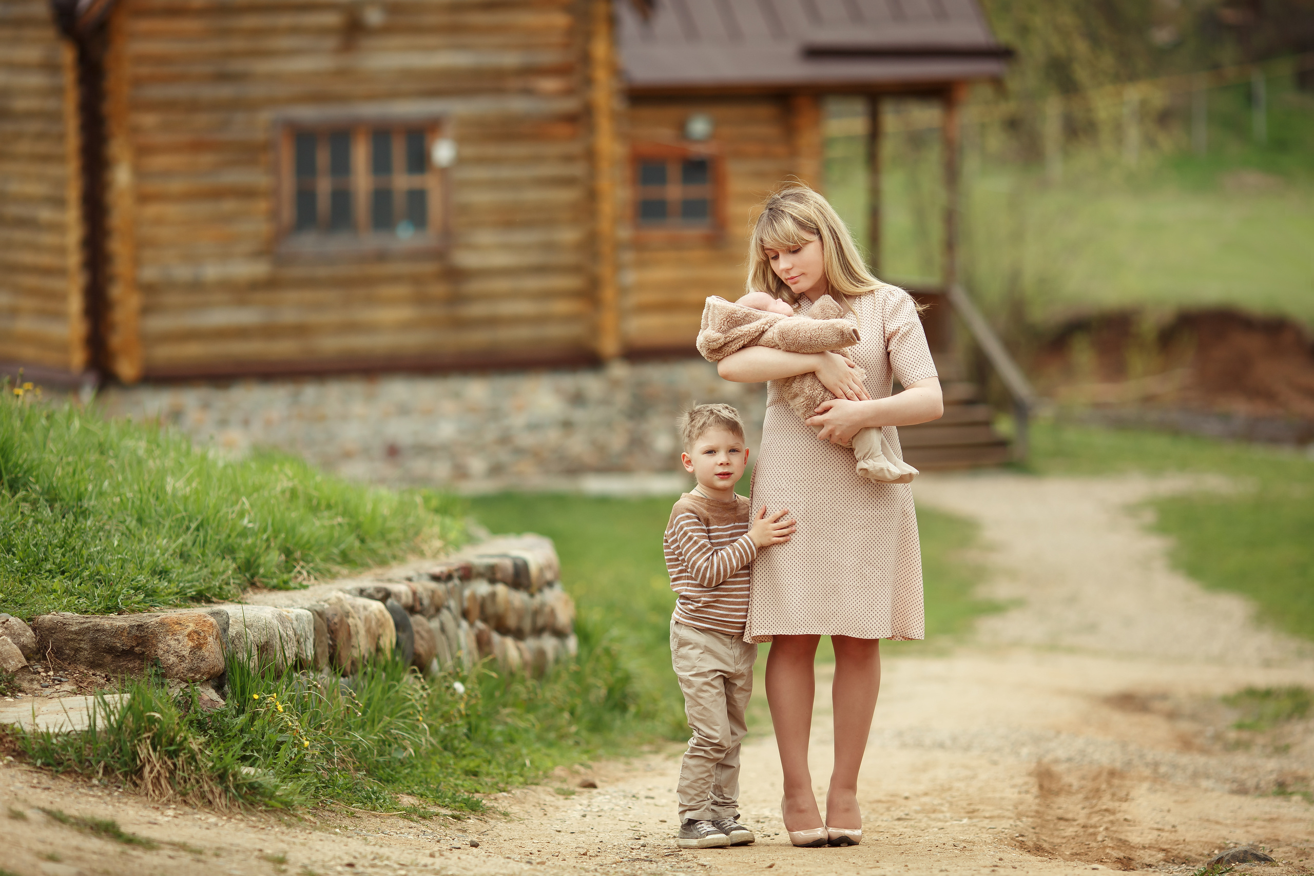 Семьи и дети. Будуарный и женский портретный фотограф Москва