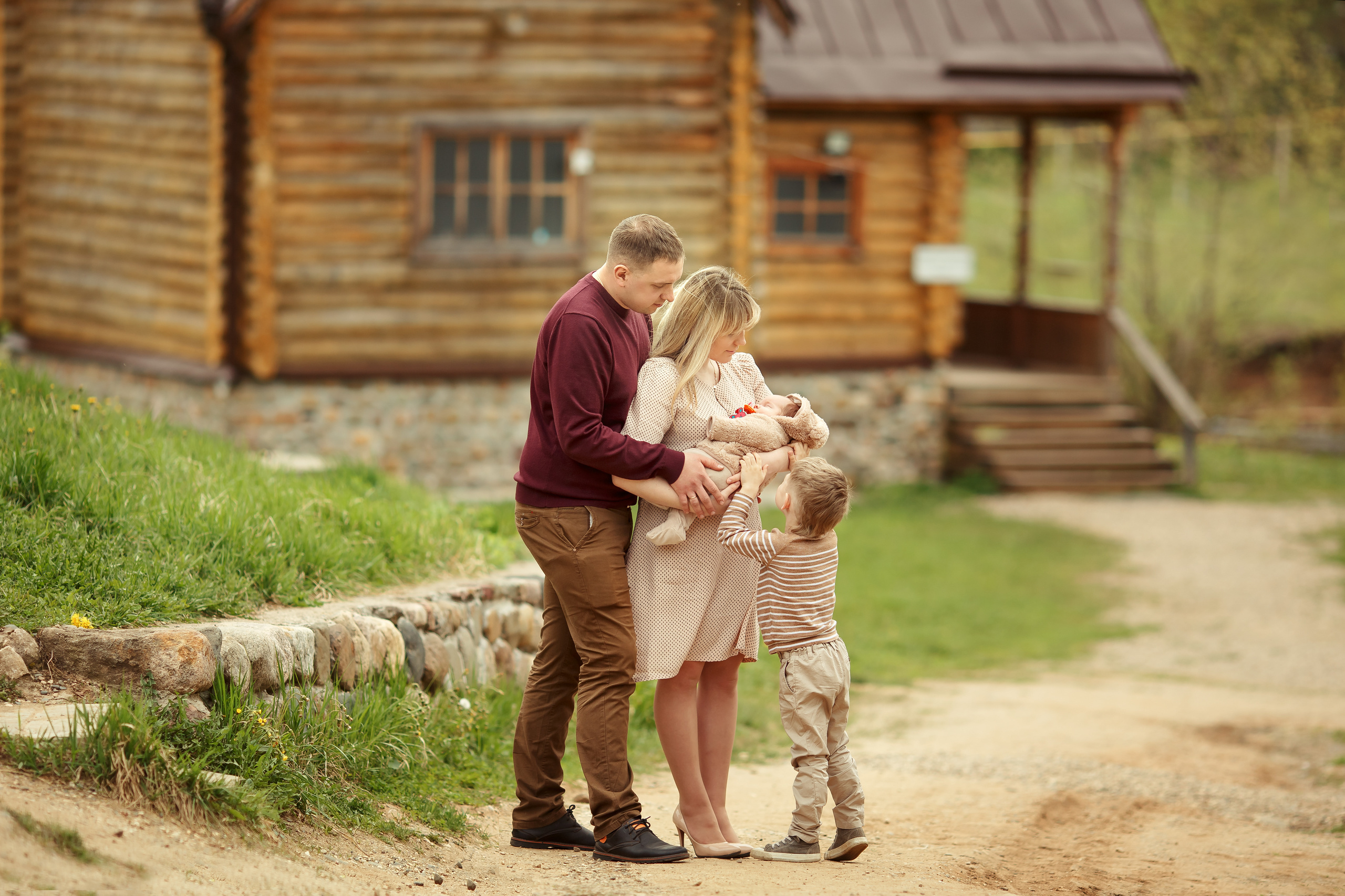 Семьи и дети. Будуарный и женский портретный фотограф Москва