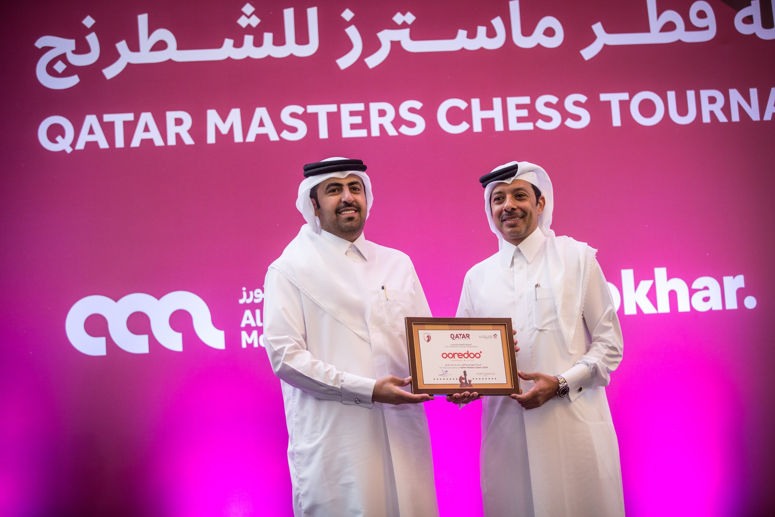 2024.12.12 Qatar Masters Open 2024 — Closing Ceremony. Фотограф Анна Штурман (репортажная съёмка любых событий и мероприятий) Anna Shtourman photographer