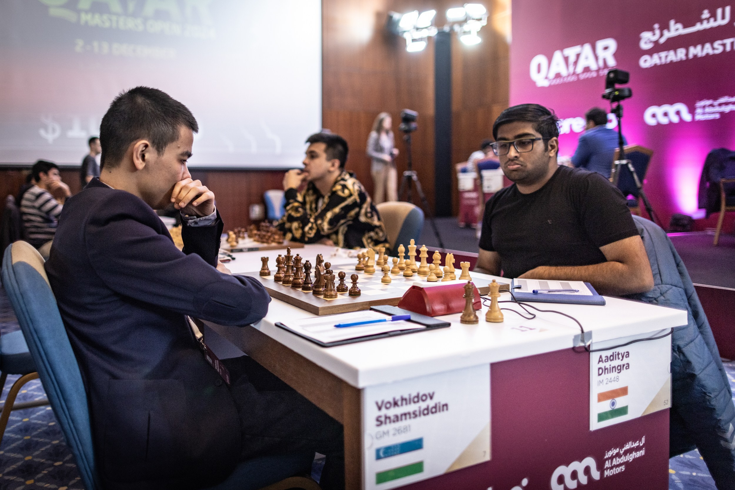 2024.12.05 Qatar Masters Open 2024 — Round3. Фотограф Анна Штурман (репортажная съёмка любых событий и мероприятий) Anna Shtourman photographer