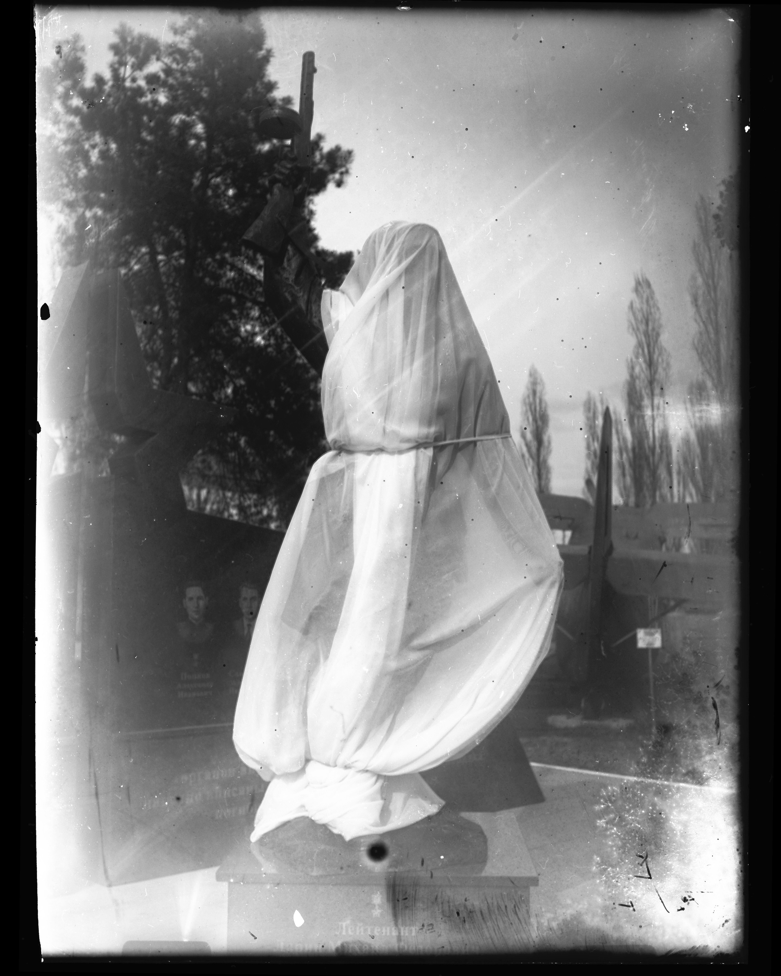 Glass plates. Darkroom aesthetics